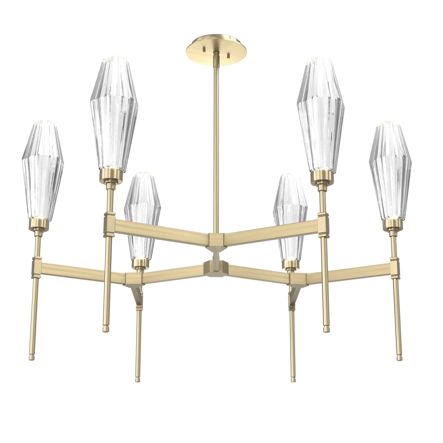 HAMMERTON CHB0049-37-HB-RC-001-L1 LED Chandelier Heritage Brass Number Of Bulbs 6