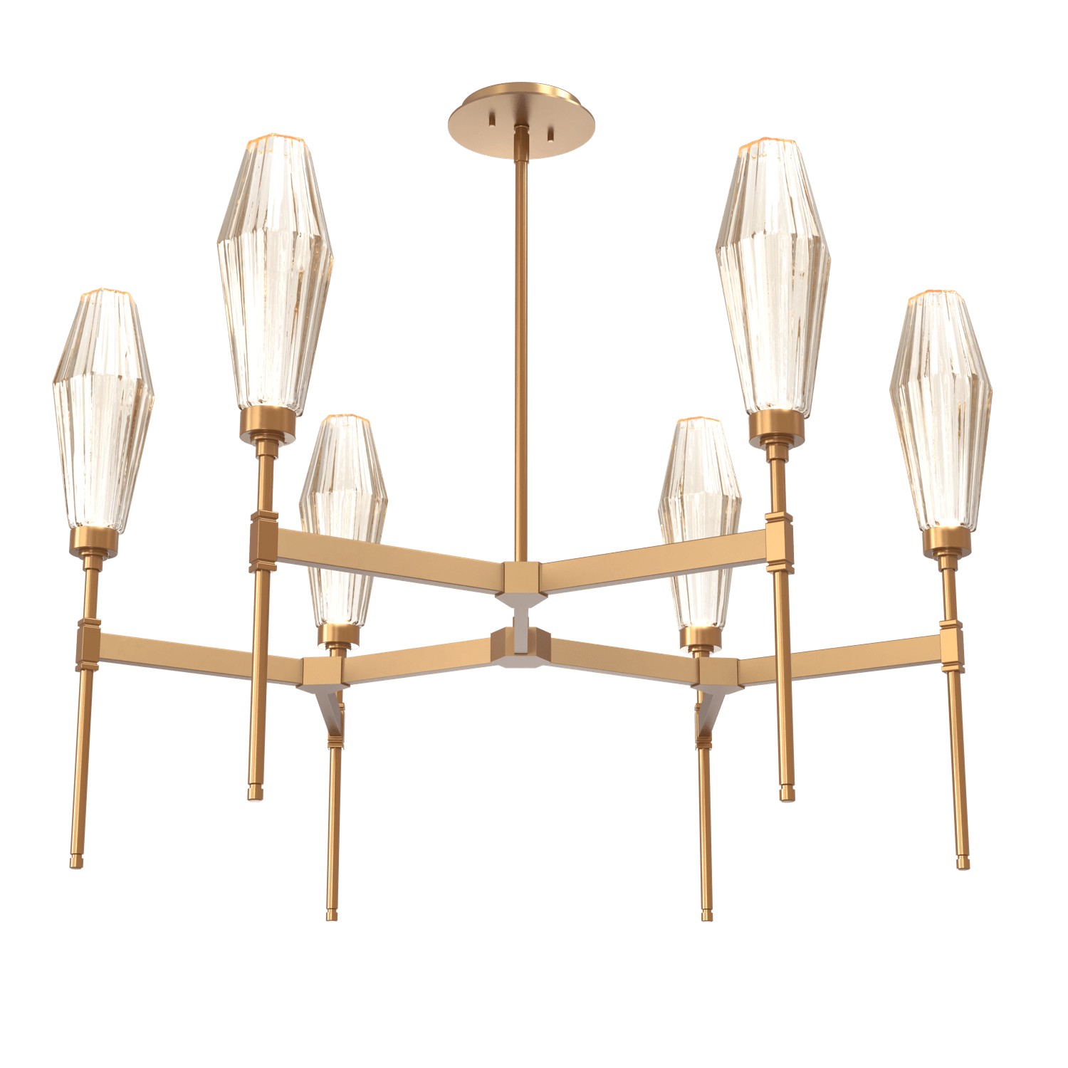 HAMMERTON CHB0049-37-NB-RA-001-L1 LED Chandelier Novel Brass Number Of Bulbs 6