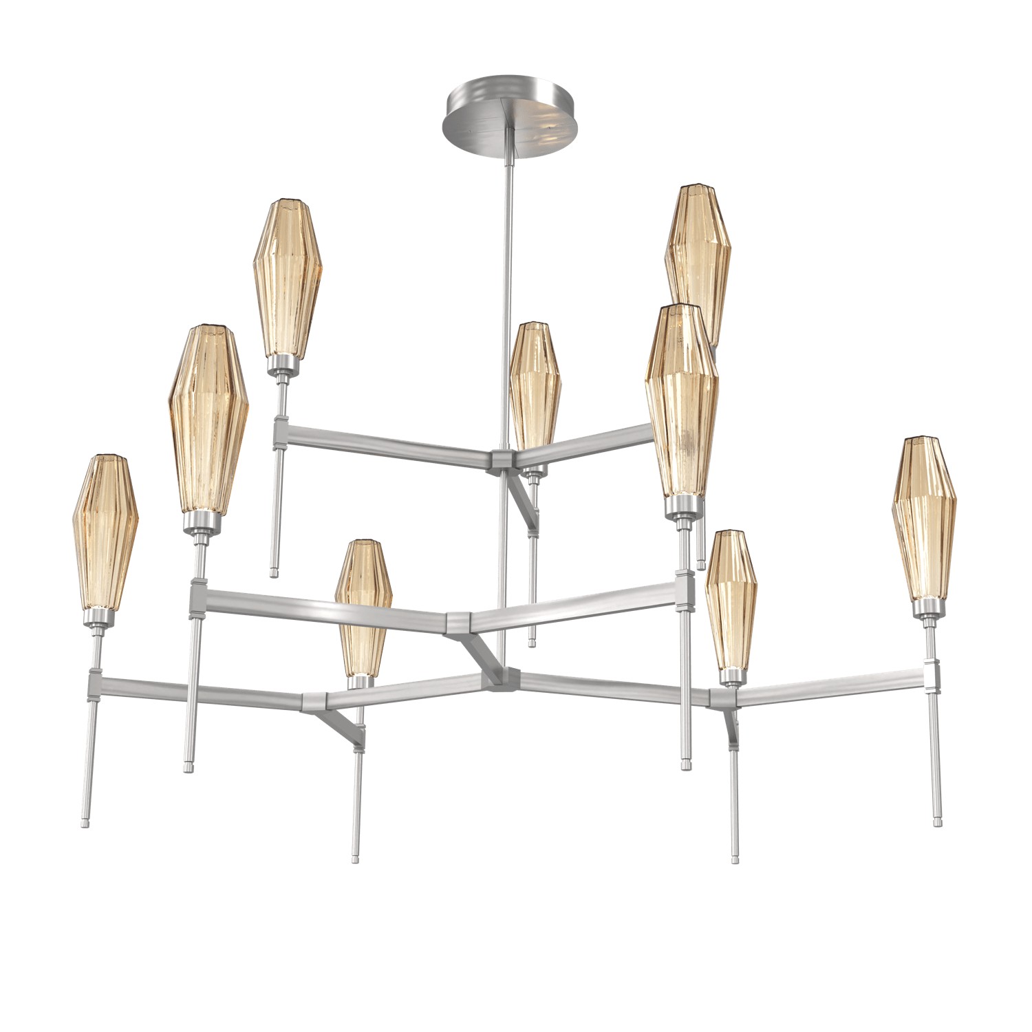 HAMMERTON CHB0049-54-SN-RB-001-L3 LED Chandelier Satin Nickel Number Of Bulbs 9