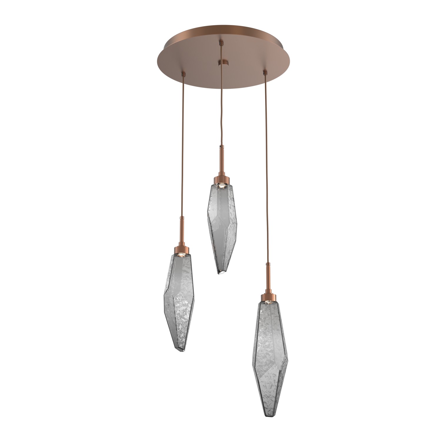 HAMMERTON CHB0050-03-BB-CS-C01-L3 LED Pendant Burnished Bronze Number Of Bulbs 3