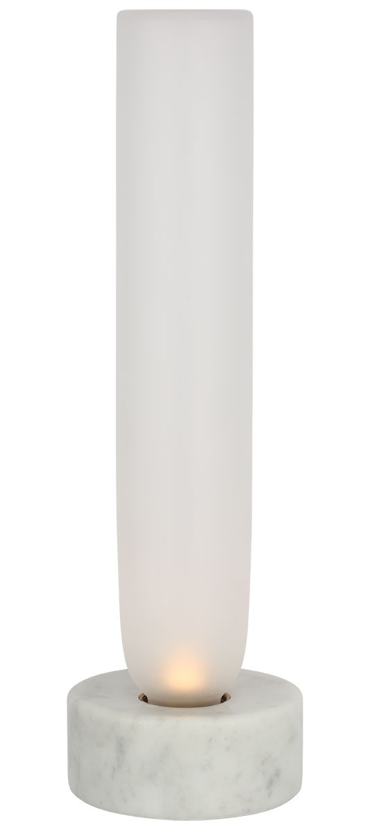 White Marble Led Ta… - image