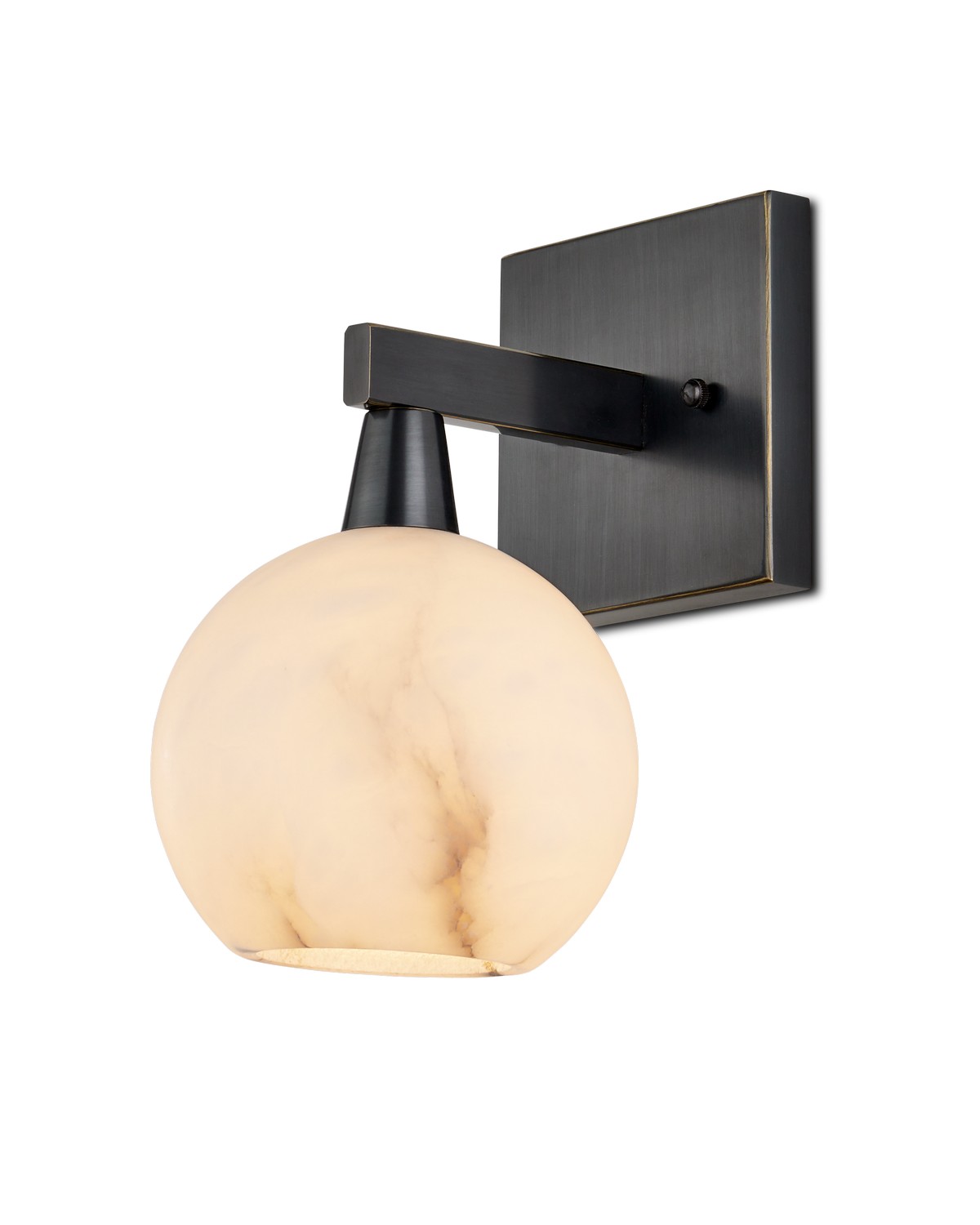 Photos - Chandelier / Lamp Currey & Company Oil Rubbed Bronze Natural Wall Sconce from the Bombelles Collection 5800-0042