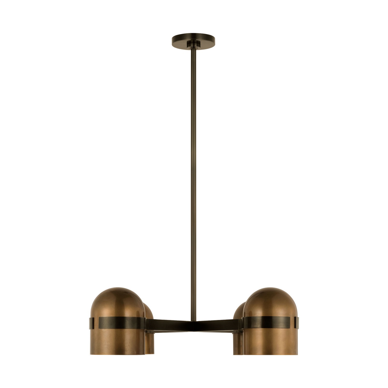 VISUMOD AKCH33527BDZ/BWB Chandelier Blackened Bronze/Bright Worn Brass Number Of Bulbs