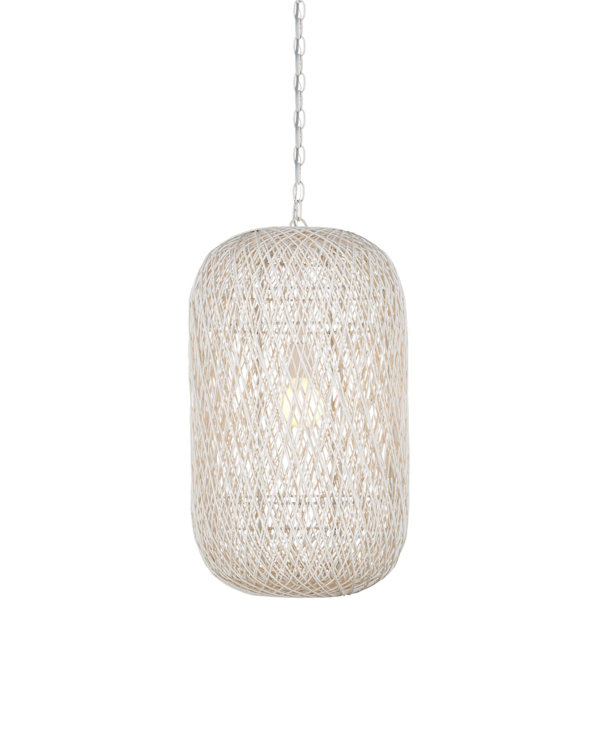 Photos - Chandelier / Lamp Currey & Company Cream Vanilla White Pendant from the Cocoon Collection 9000-1211