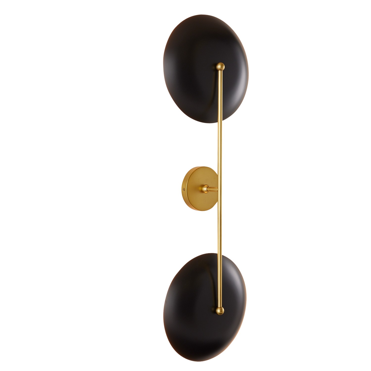 Photos - Chandelier / Lamp Arteriors Griffith 2-Light Wall Sconce in Antique Brass with Bronze DWC31
