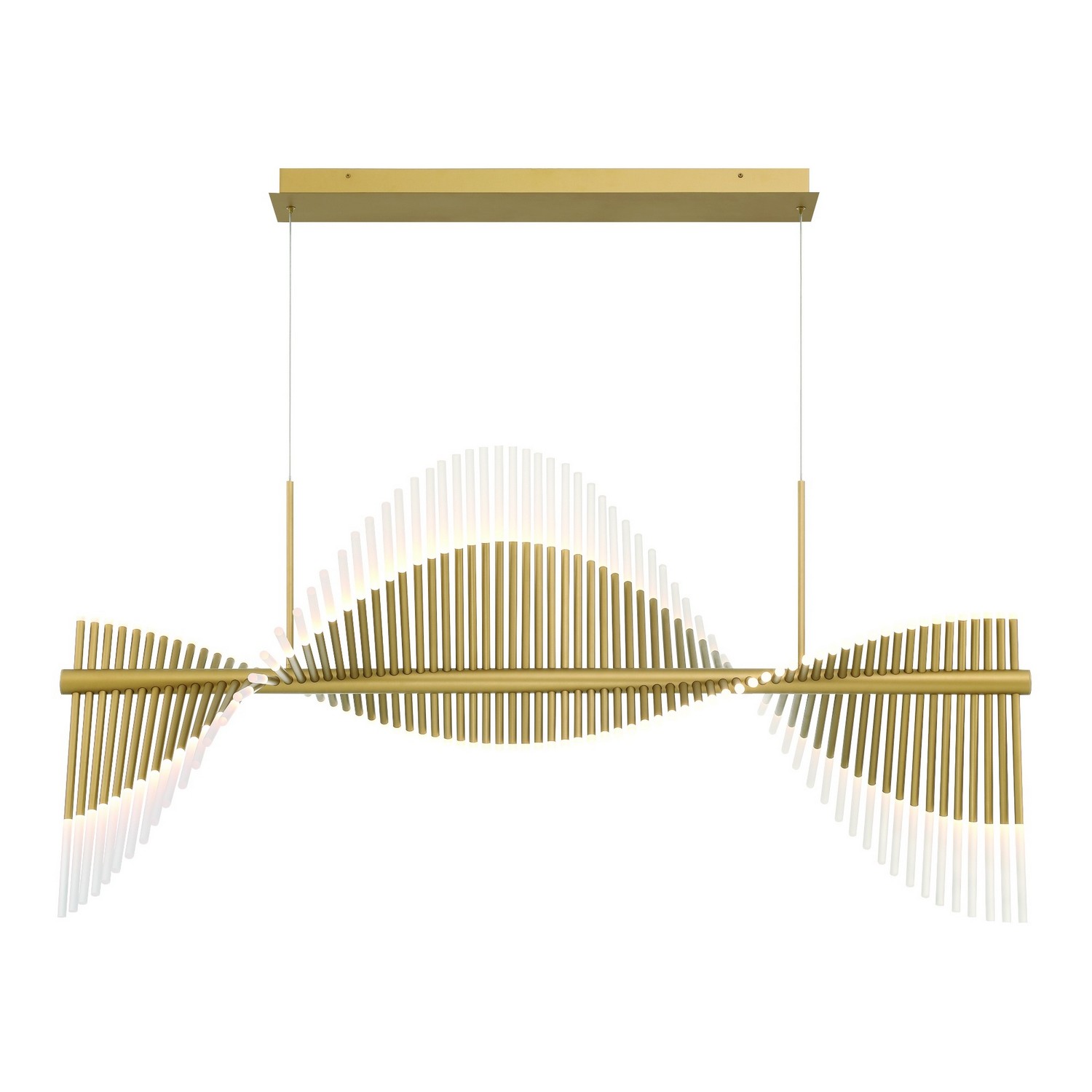 Gold Led Chandelier… - image