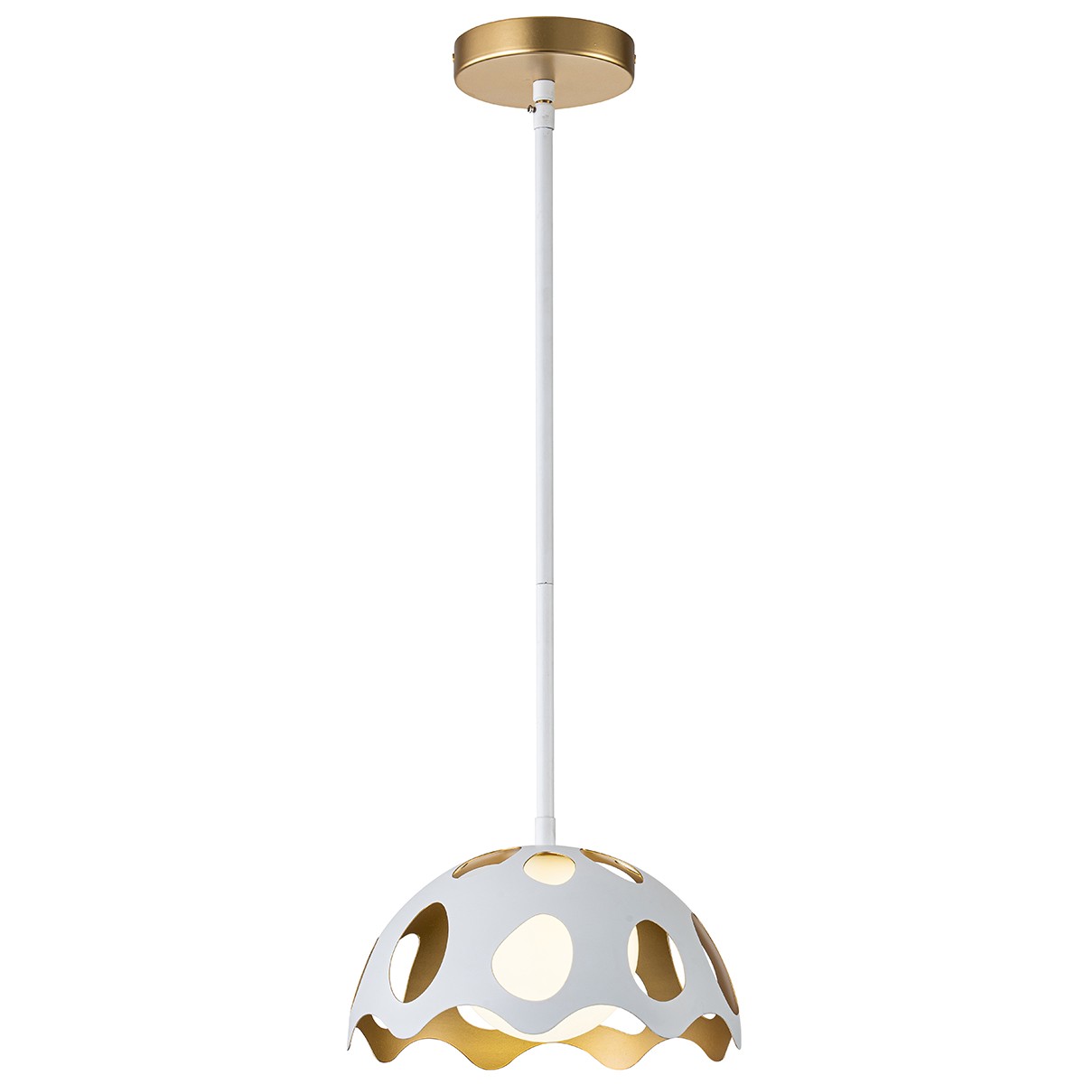 White Mini Pendant … - image