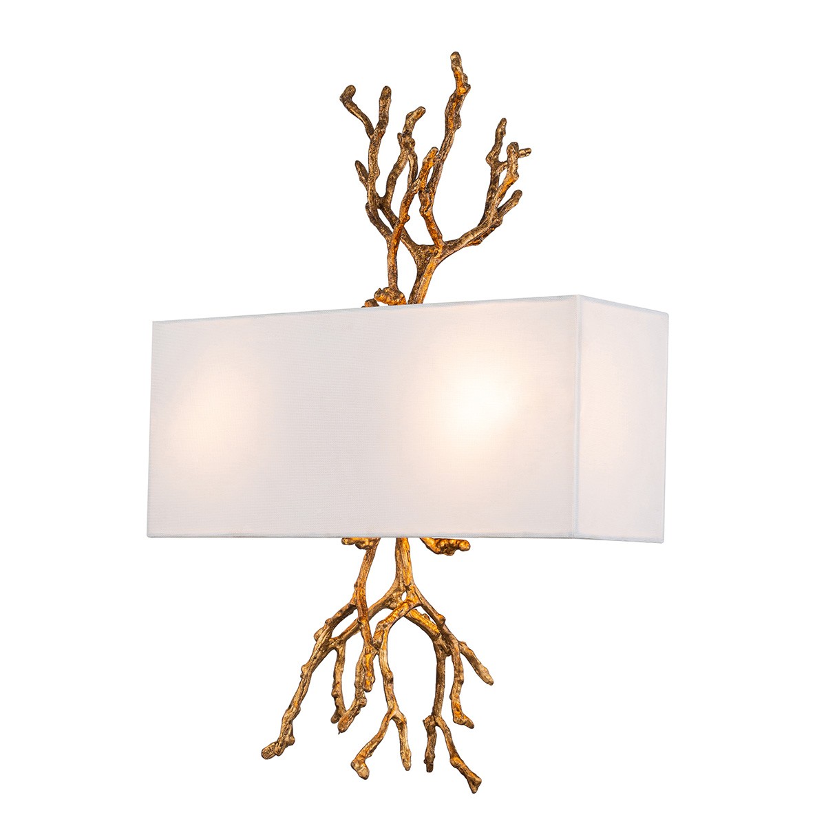 Gold Wall Sconce Fr… - image