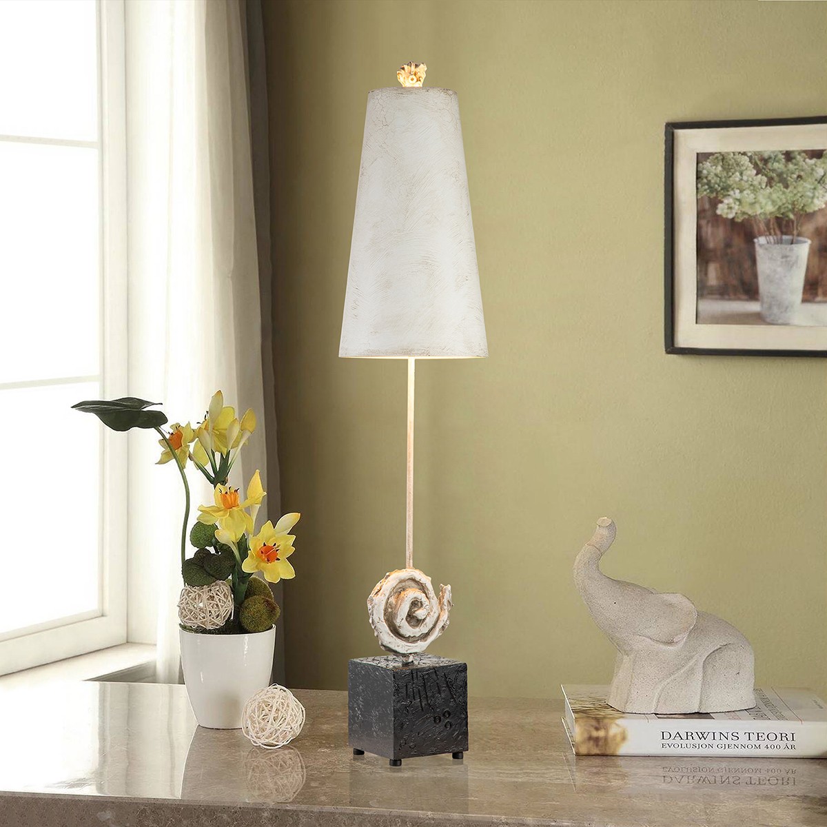 Bone White Table La… - image