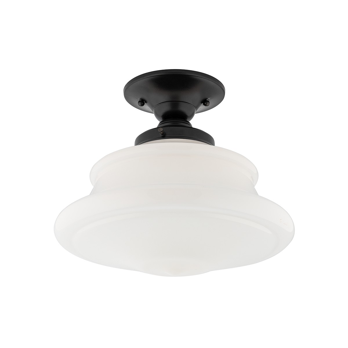 Hudson Valley Petersburg One Light Semi Flush Mount in Old Bronze - 3412F-OB