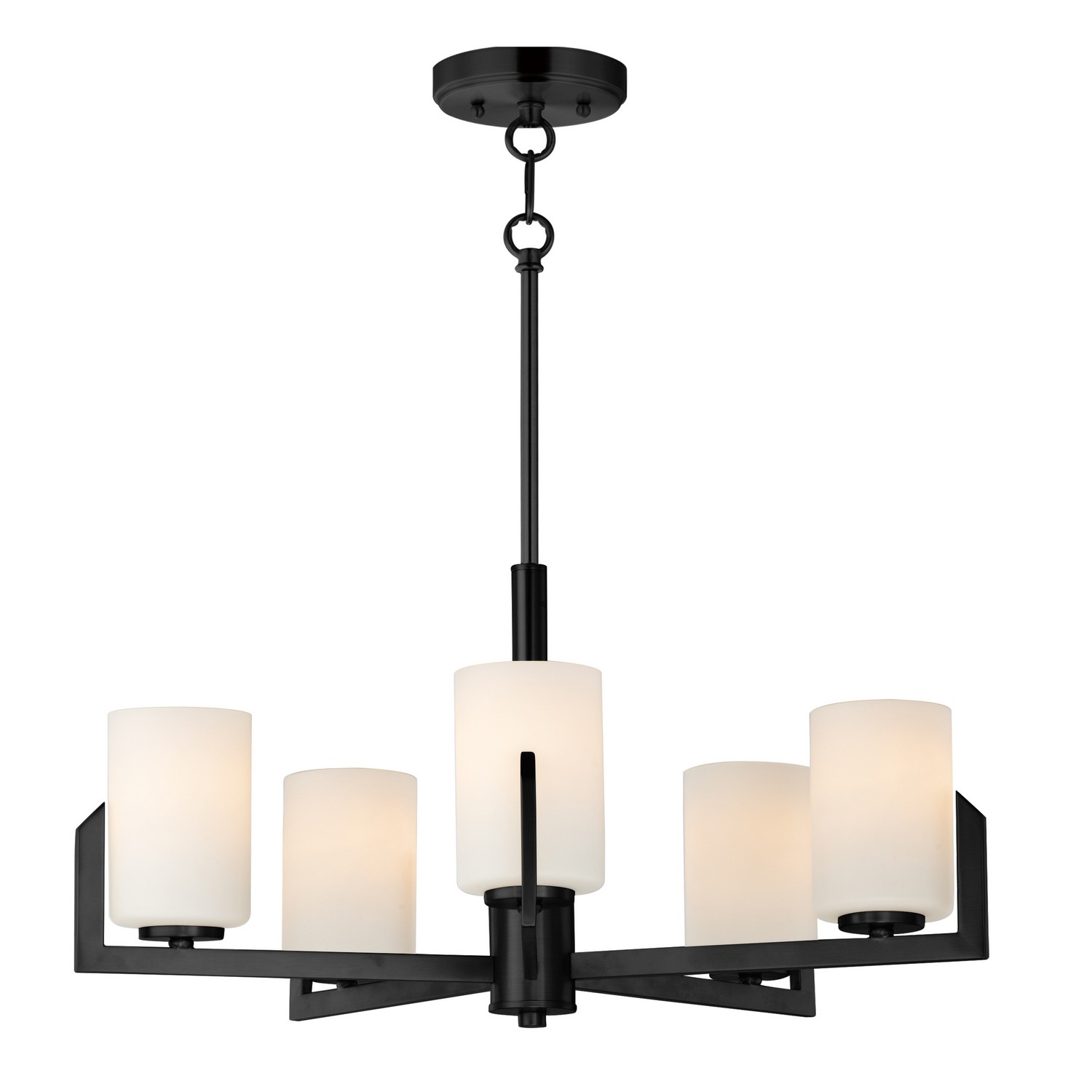 Black Five Light Ch… - image