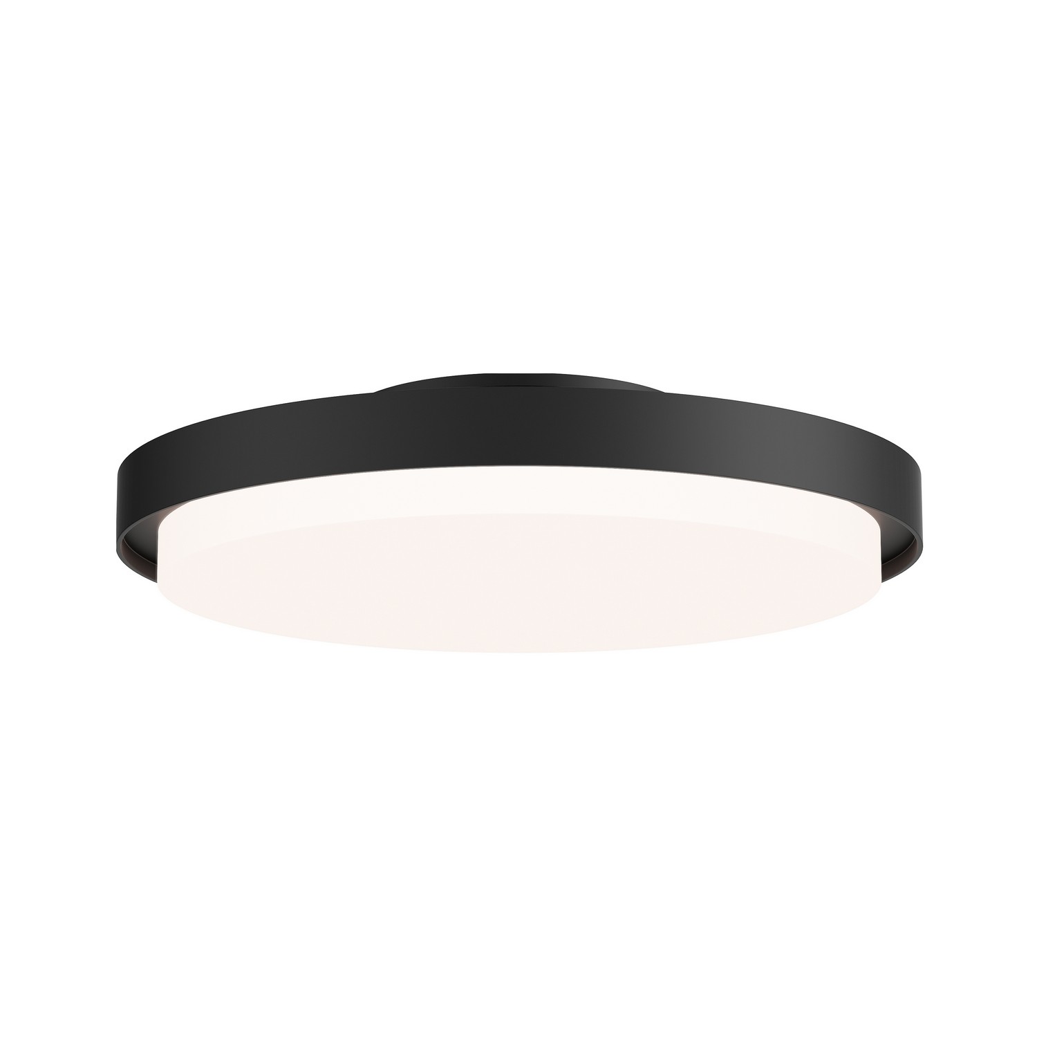 Maxim Lighting 57312BK Float LED 11.5 inch Black Flush Mount Ceiling Light