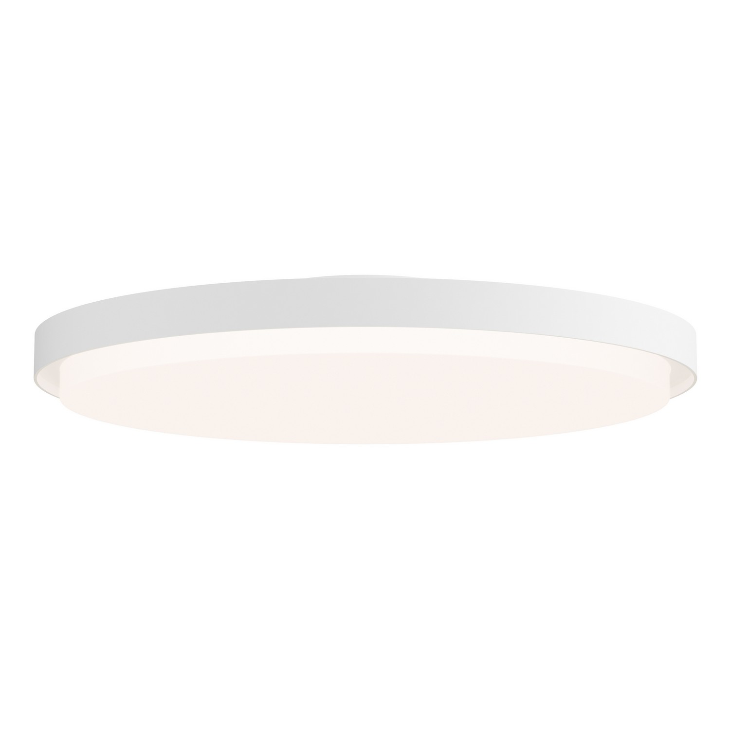 Maxim Lighting 57316WT Float LED 15.25 inch White Flush Mount Ceiling Light