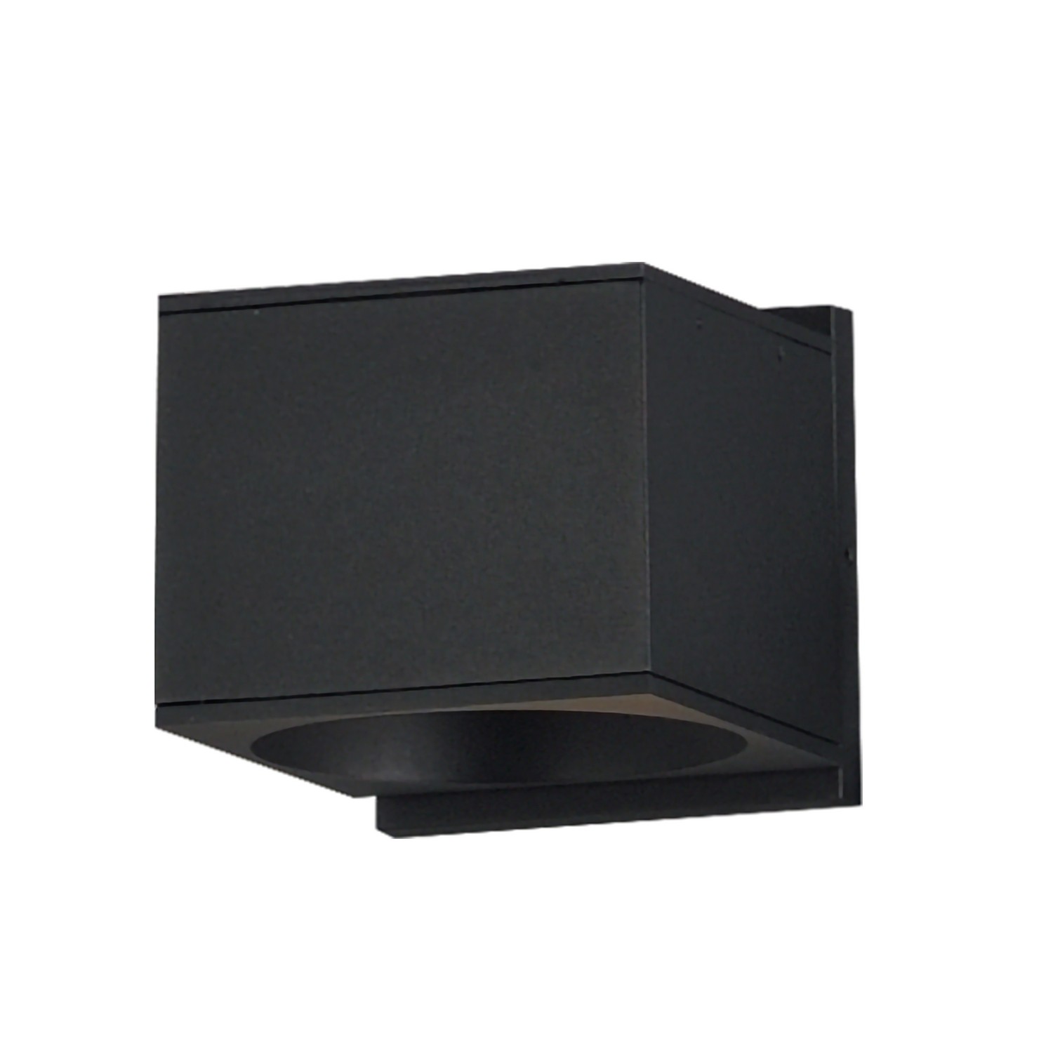 Stout 120-277V Indoor/Outdoor Wall Sconce, Black