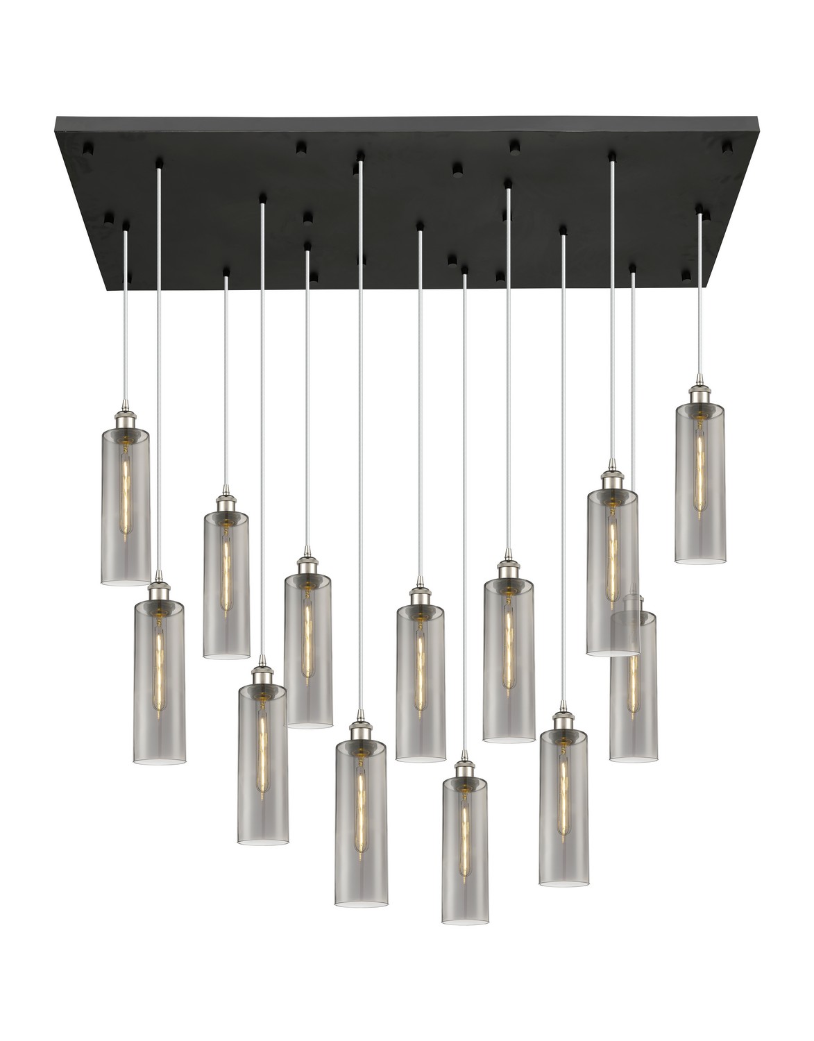 13 Light Pendant by Innovations - Downtown Urban Collection, Polished Nickel Finish - 154BK-B-13P-PN-G434-12SM