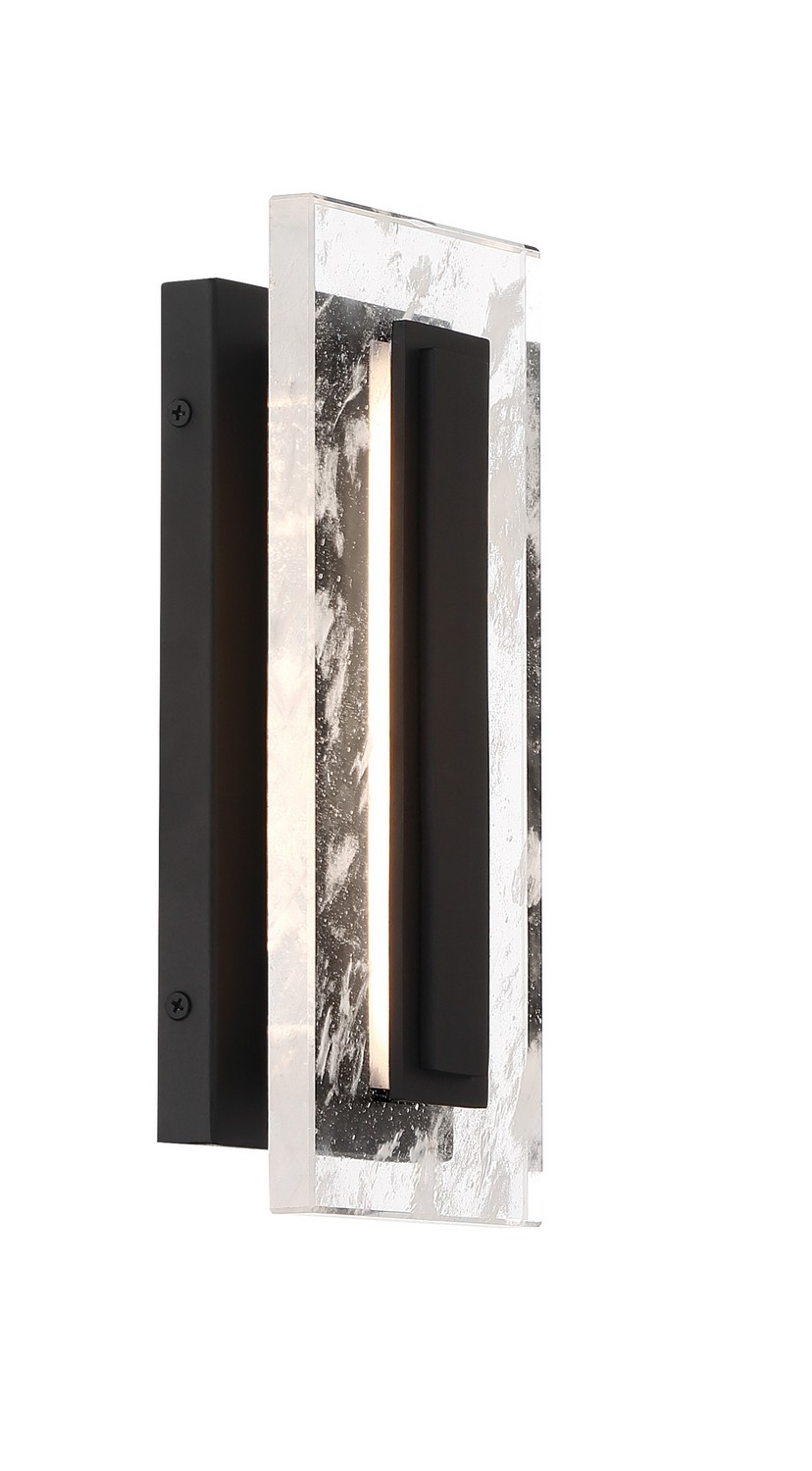 Photos - Floodlight / Street Light Minka Lavery Sand Coal LED Outdoor Wall Mount from the Temecula Collection 77100-66-L