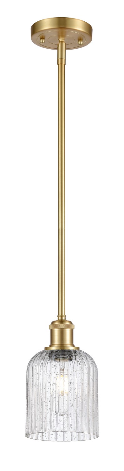 One Light Mini Pendant by Innovations - Ballston Collection, Satin Gold Finish - 516-1S-SG-G559-5SDY