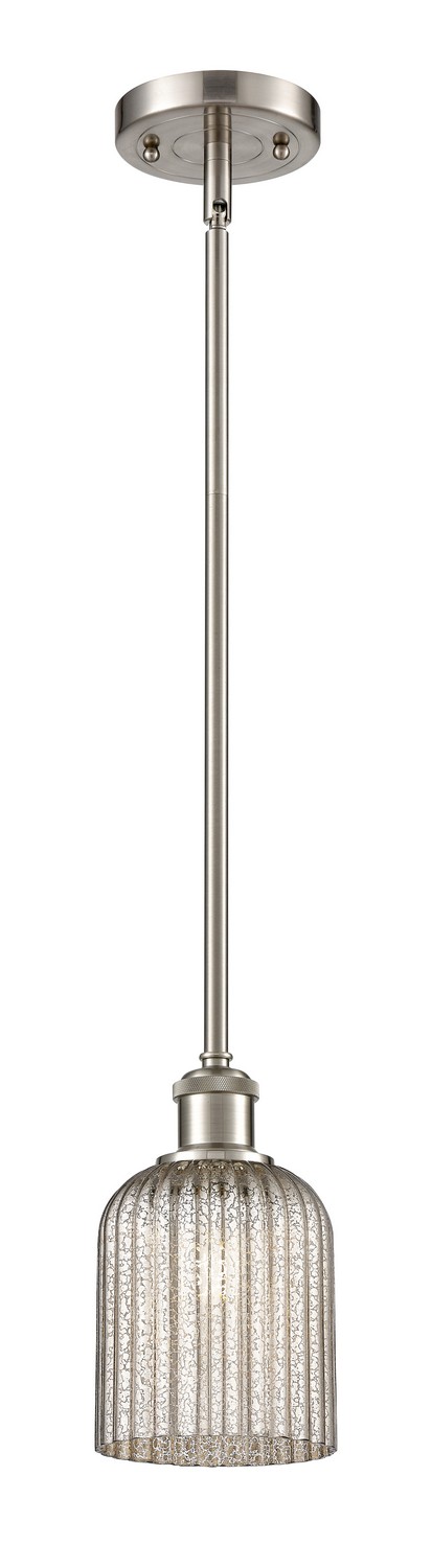 One Light Mini Pendant by Innovations - Ballston Collection, Brushed Satin Nickel Finish - 516-1S-SN-G559-5ME