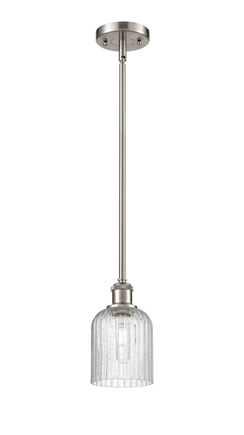 One Light Mini Pendant by Innovations - Ballston Collection, Brushed Satin Nickel Finish - 516-1S-SN-G559-5SDY