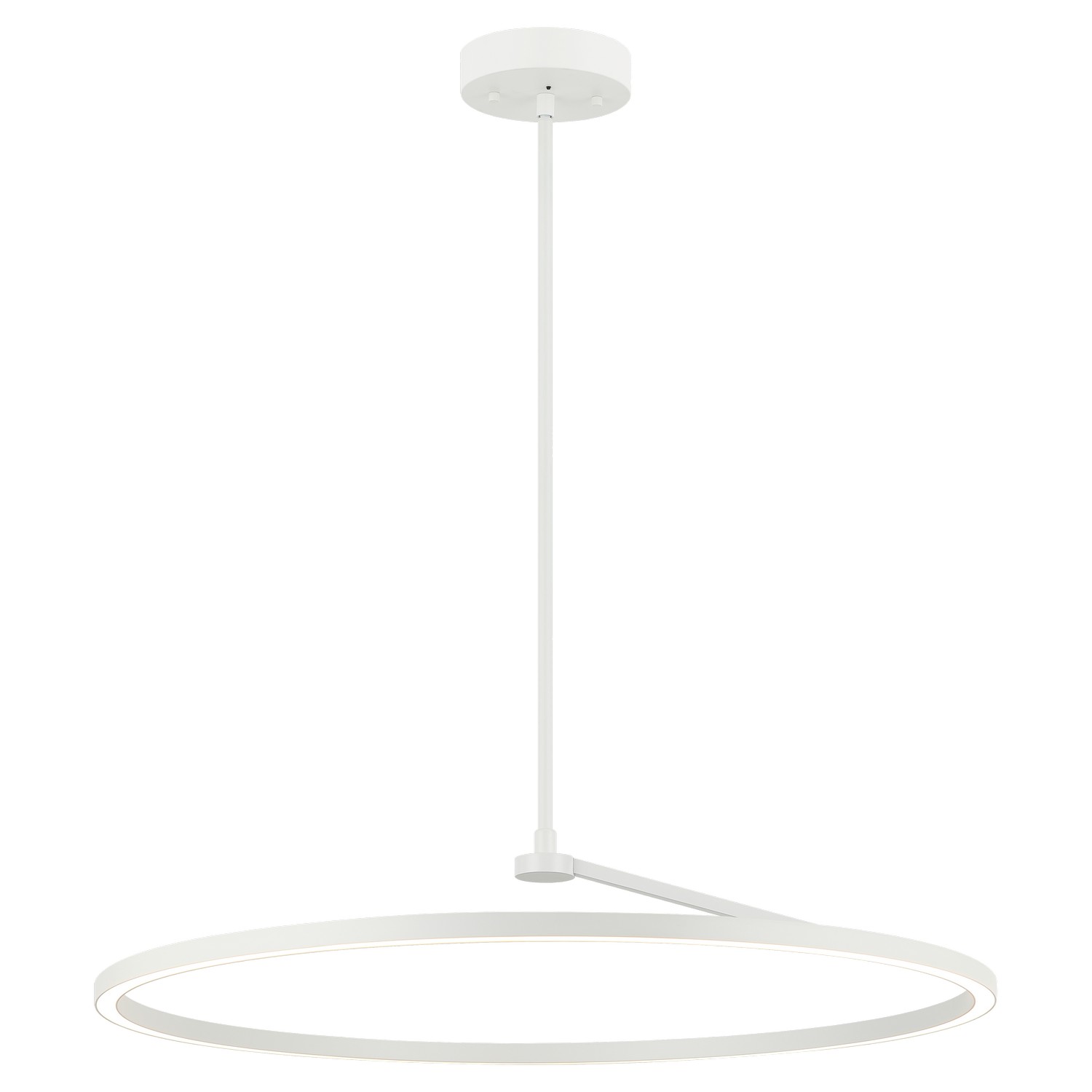 Matteo Lighting C36732WH The Trundle LED 31.5 inch White Pendant Ceiling Light