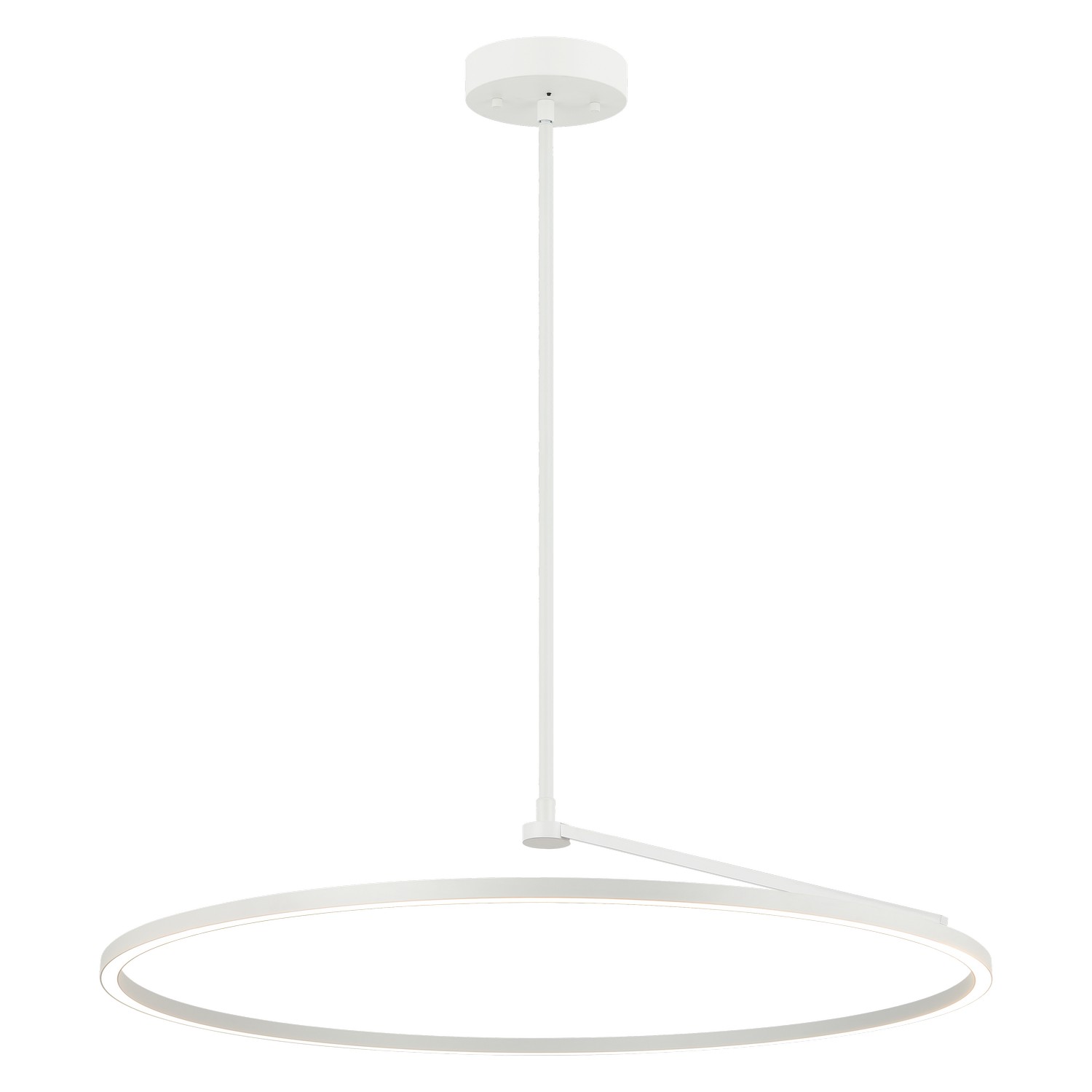 Matteo Lighting C36740WH The Trundle LED 39.38 inch White Pendant Ceiling Light