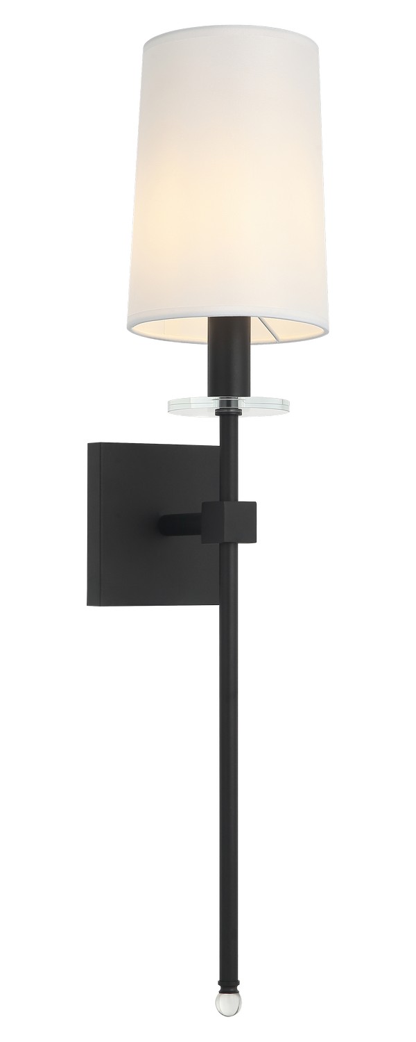 Matteo Lighting S00811MB Fairburn LED 5.88 inch Matte Black Wall Sconce Wall Light