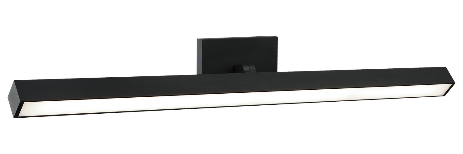 Matteo Lighting S12933MB Parallel LED 32.75 inch Matte Black Wall Sconce Wall Light