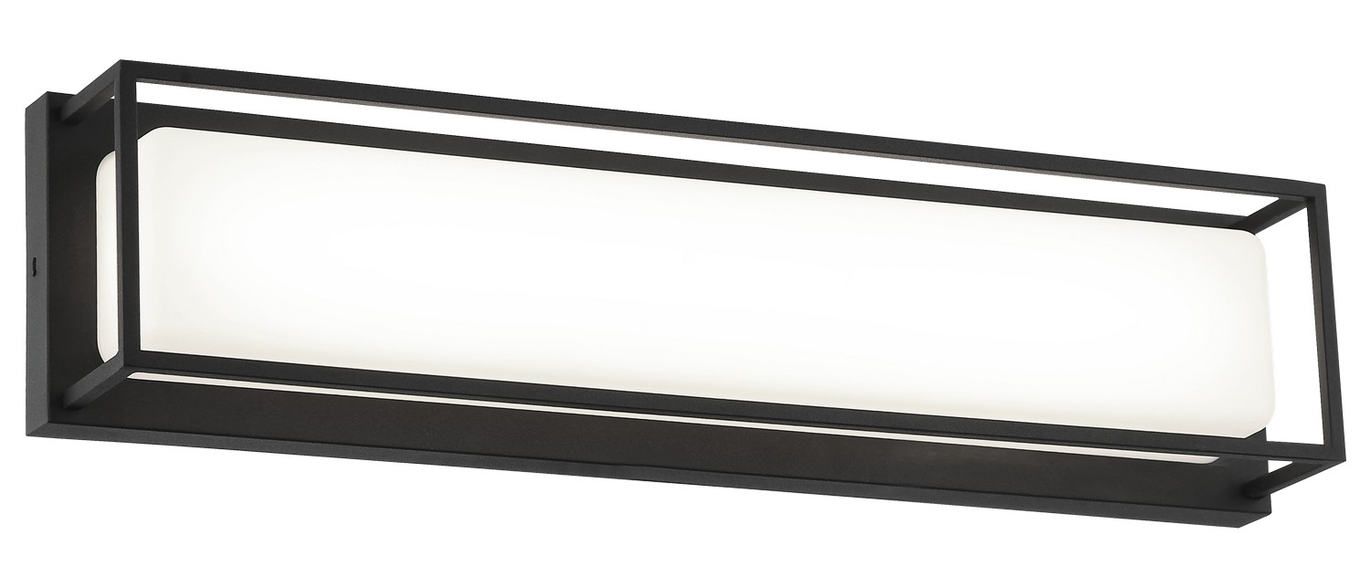 Matteo Lighting S13418MB Thornstone LED 18 inch Matte Black Wall Sconce Wall Light