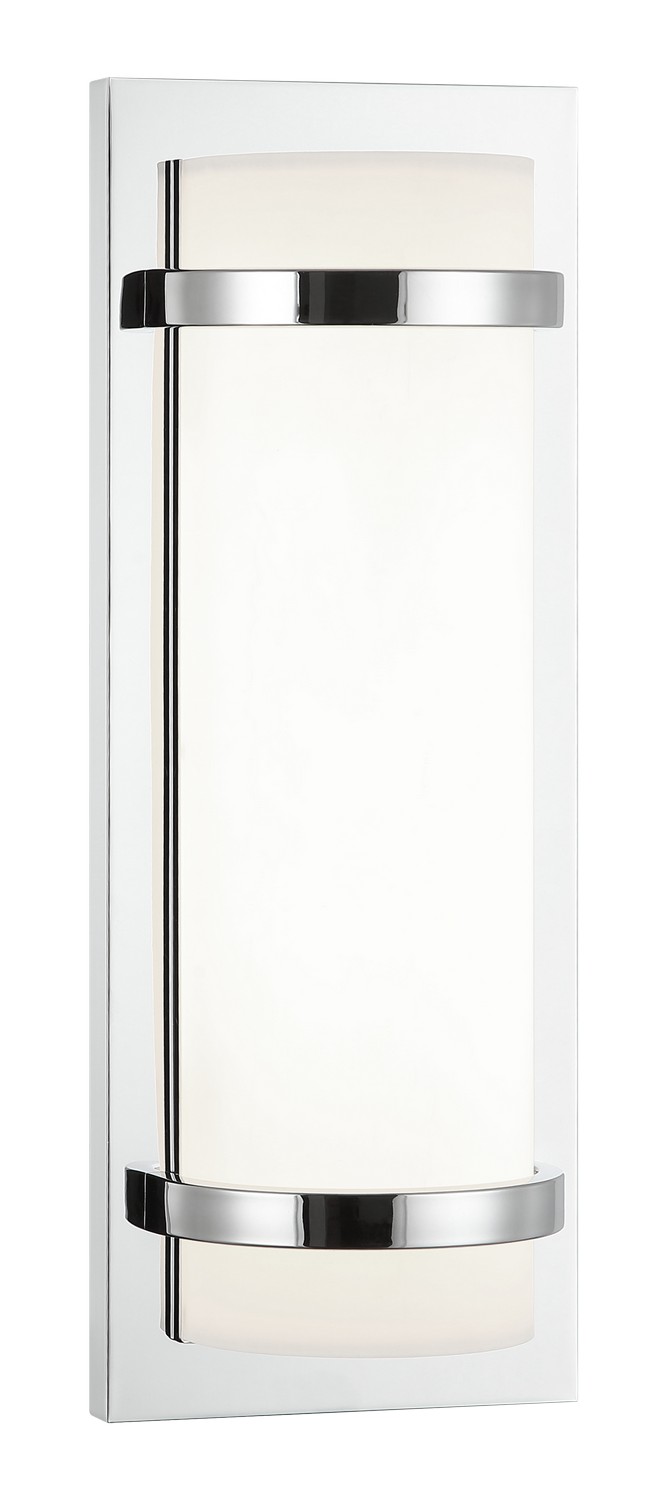 Matteo Lighting S15818CH Brampton LED 6.88 inch Chrome Wall Sconce Wall Light