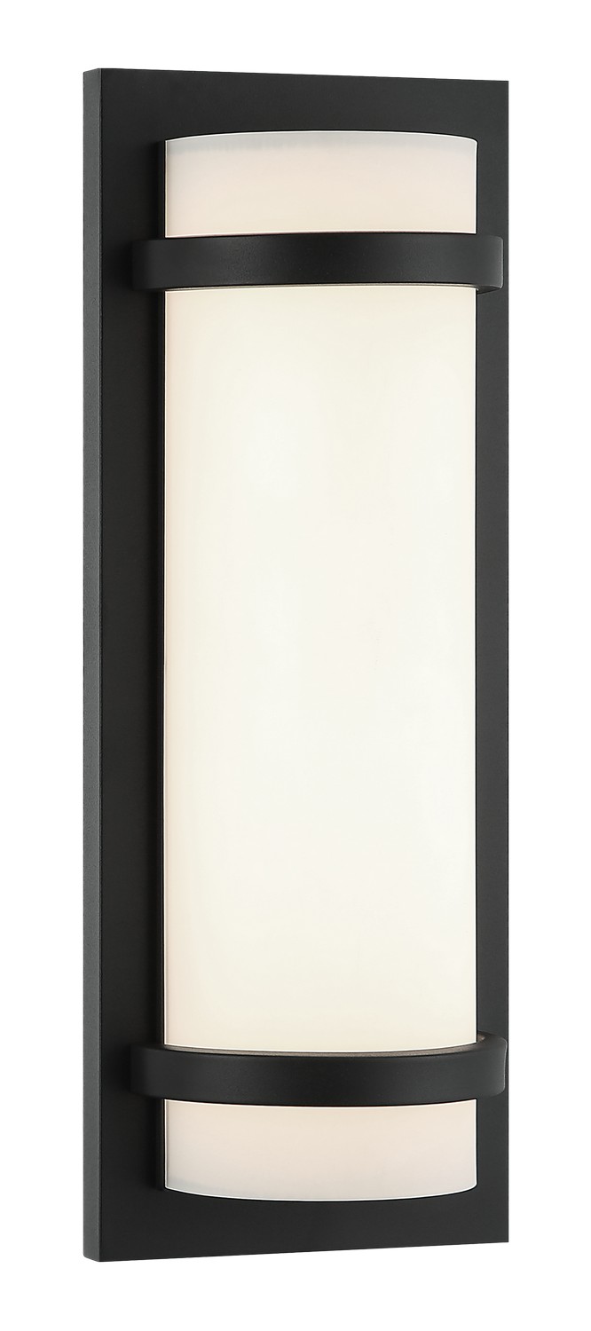 Matteo Lighting S15818MB Brampton LED 6.88 inch Matte Black Wall Sconce Wall Light