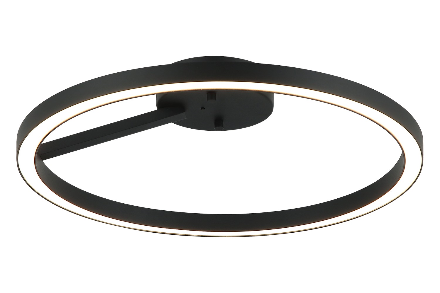 Matteo Lighting X36716MB The Trundle LED 16 inch Matte Black Flush Mount Ceiling Light