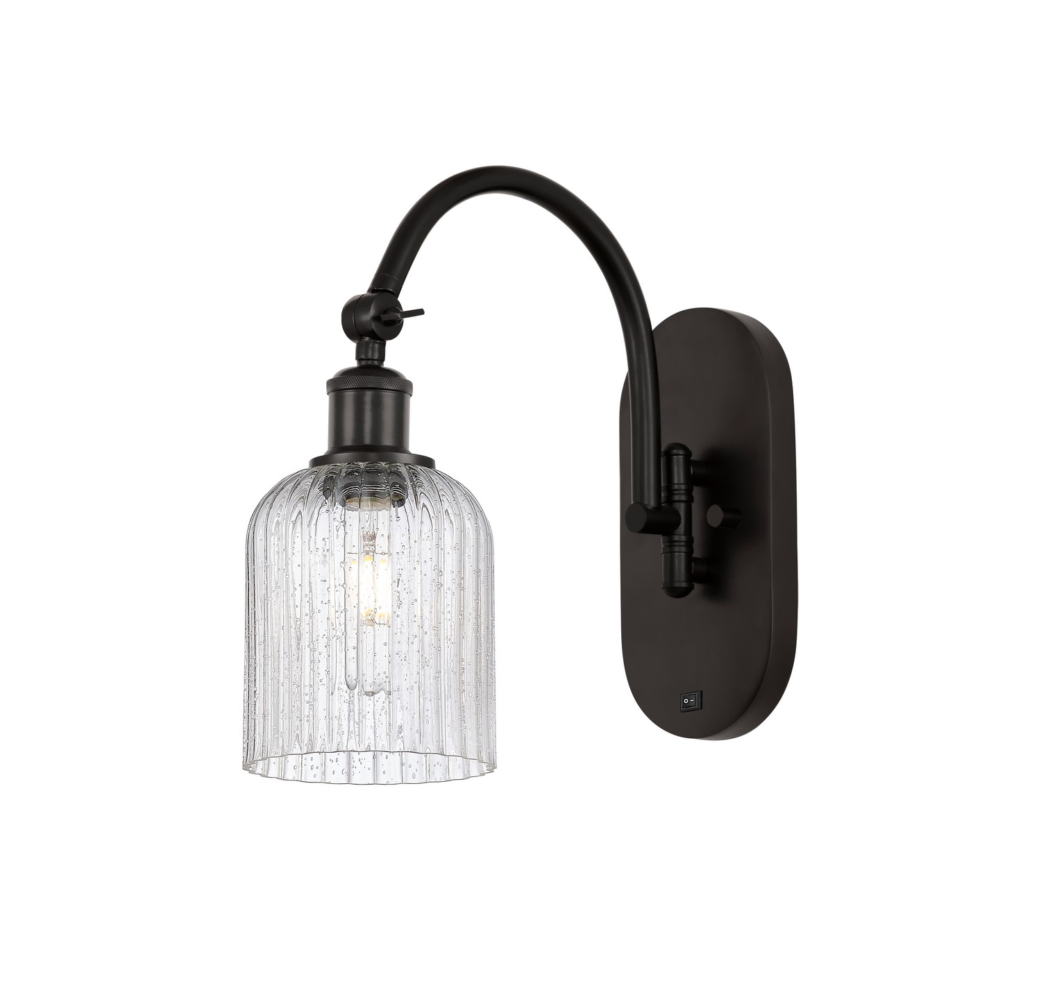 One Light Swing Arm by Innovations - Ballston Collection, Oil Rubbed Bronze Finish - 518-1W-OB-G559-5SDY