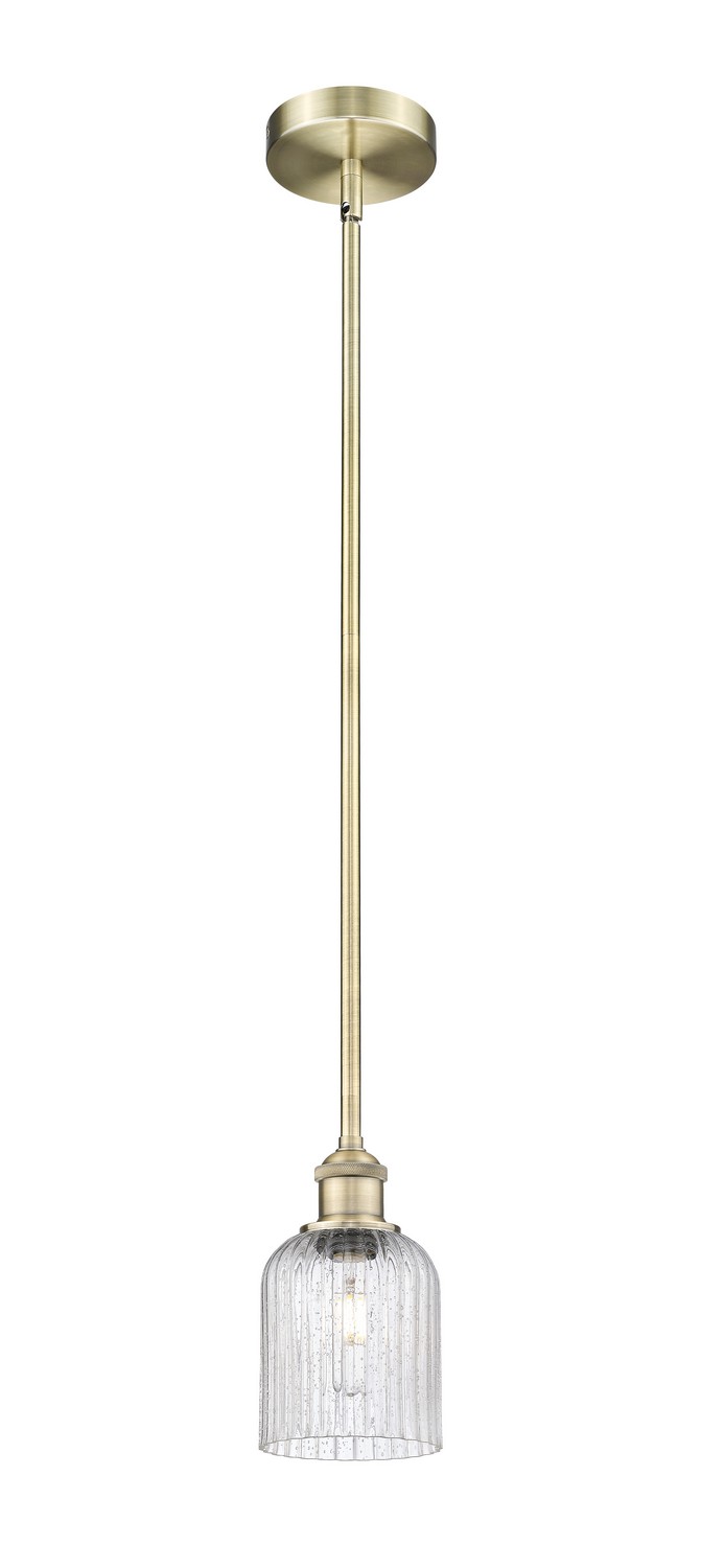 One Light Mini Pendant by Innovations - Edison Collection, Antique Brass Finish - 616-1S-AB-G559-5SDY