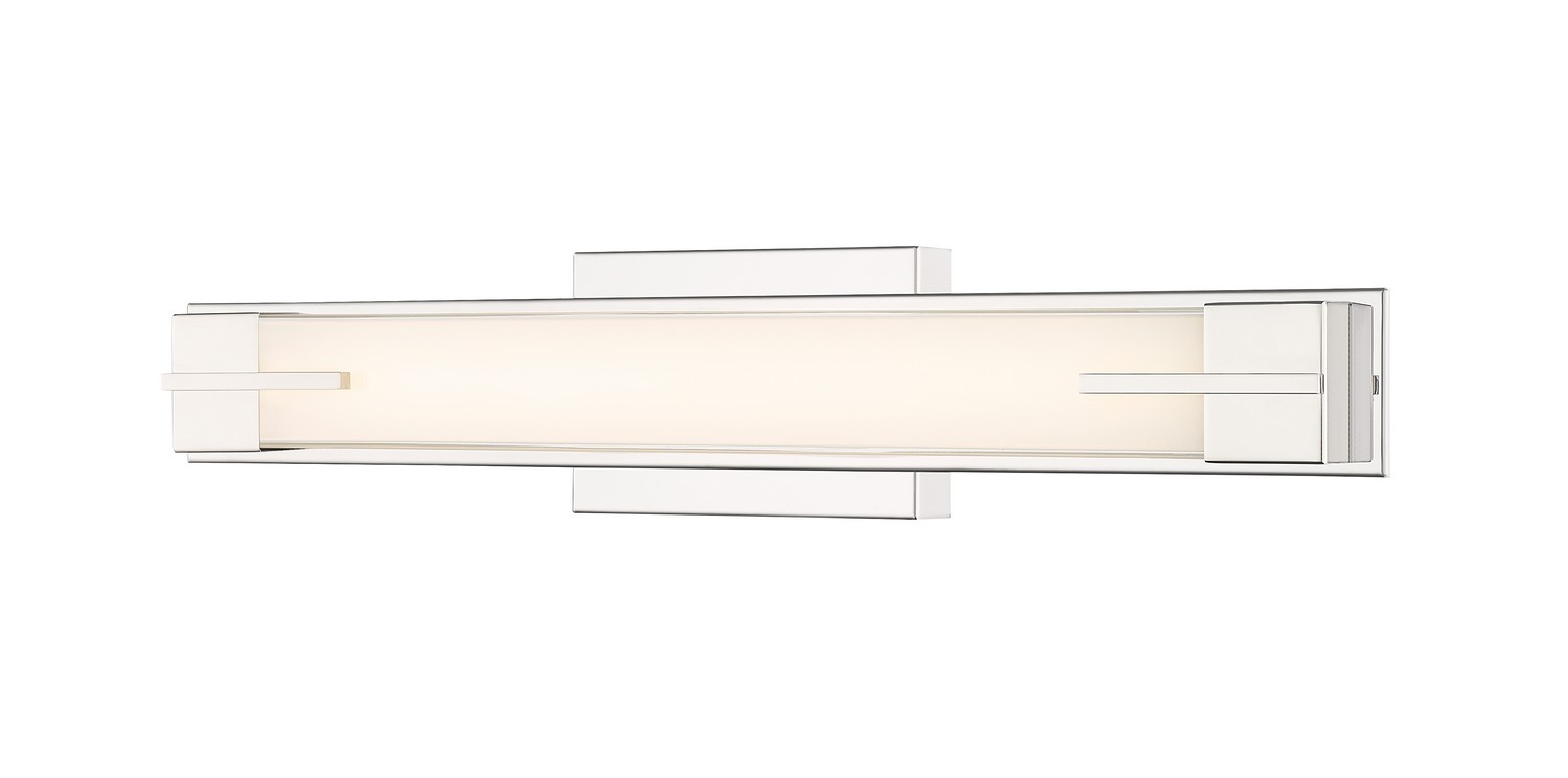 Photos - Chandelier / Lamp Z-Lite Chrome LED Bathroom Vanity Light from the Chase Collection 4100-23W-CH-LED