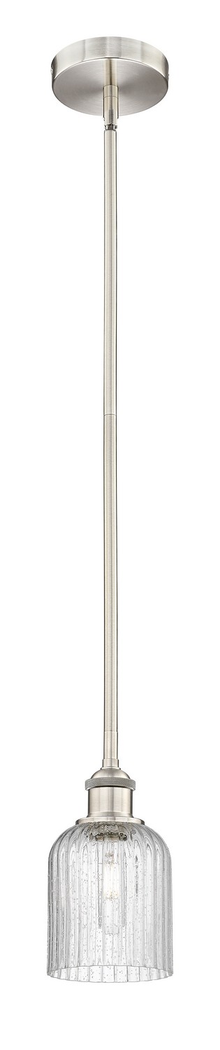 One Light Mini Pendant by Innovations - Edison Collection, Brushed Satin Nickel Finish - 616-1S-SN-G559-5SDY
