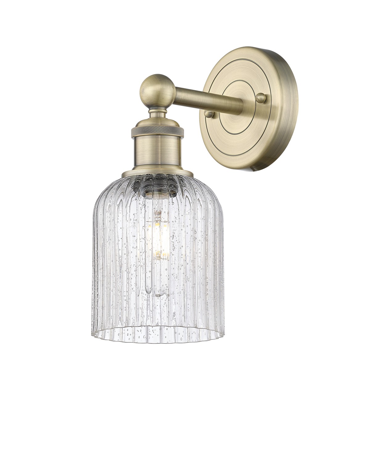 One Light Wall Sconce by Innovations - Edison Collection, Antique Brass Finish - 616-1W-AB-G559-5SDY