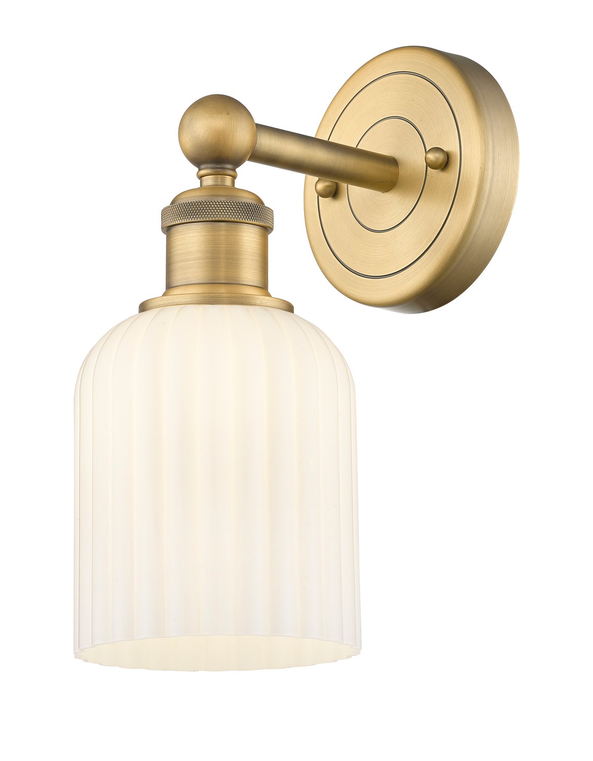 One Light Wall Sconce by Innovations - Edison Collection, Brushed Brass Finish - 616-1W-BB-G559-5GWH