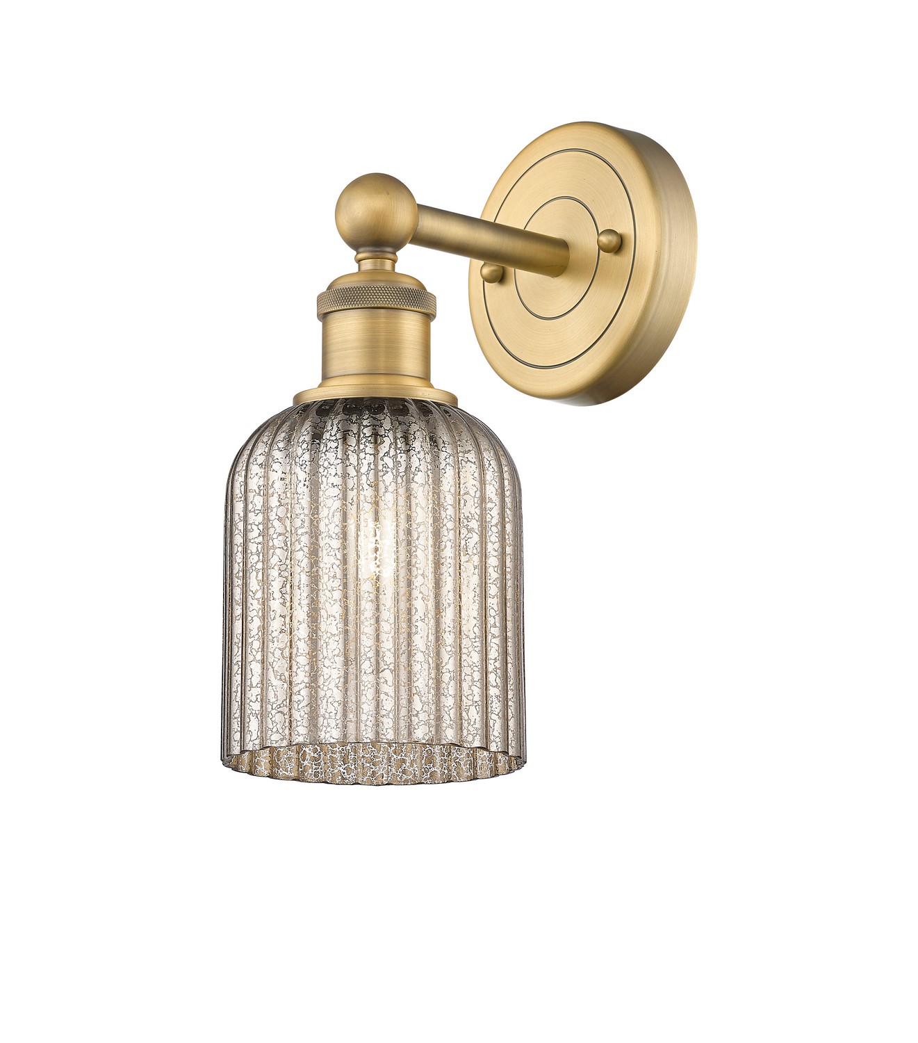 One Light Wall Sconce by Innovations - Edison Collection, Brushed Brass Finish - 616-1W-BB-G559-5ME