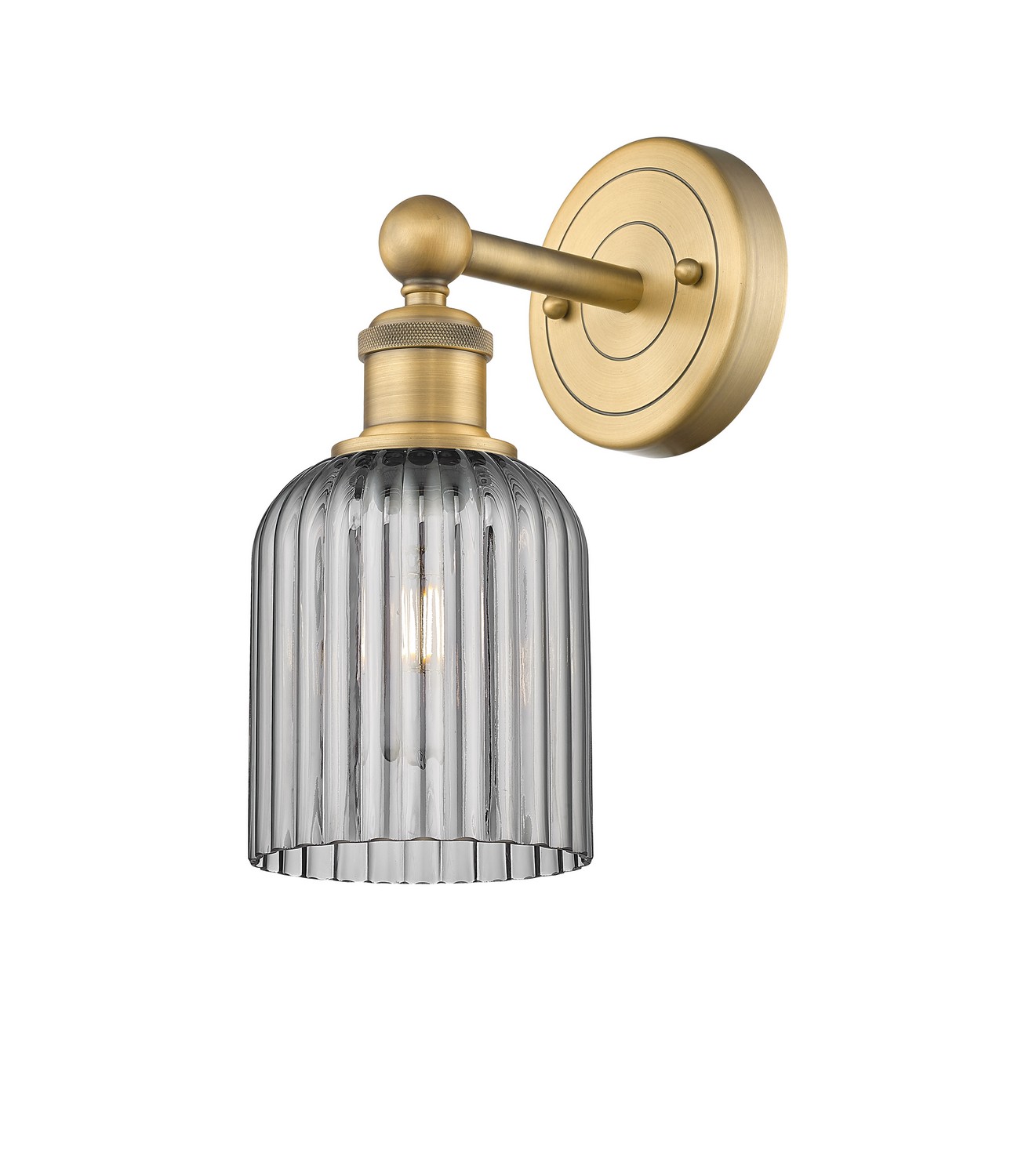 One Light Wall Sconce by Innovations - Edison Collection, Brushed Brass Finish - 616-1W-BB-G559-5SM