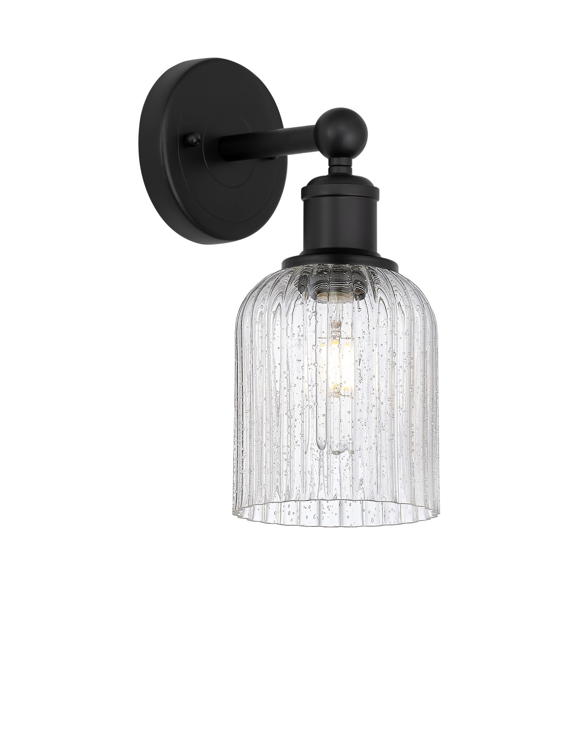 One Light Wall Sconce by Innovations - Edison Collection, Matte Black Finish - 616-1W-BK-G559-5SDY