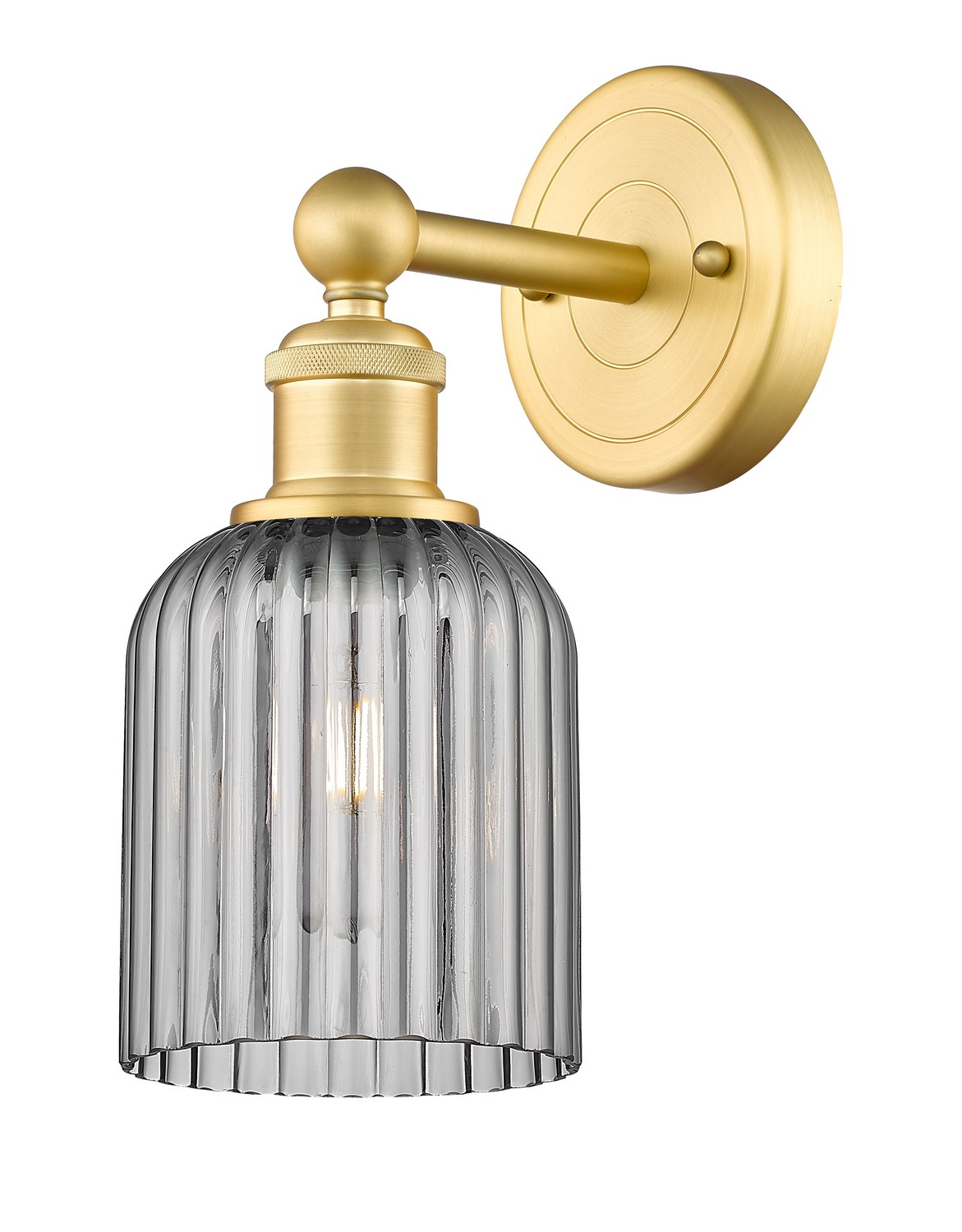 One Light Wall Sconce by Innovations - Edison Collection, Satin Gold Finish - 616-1W-SG-G559-5SM