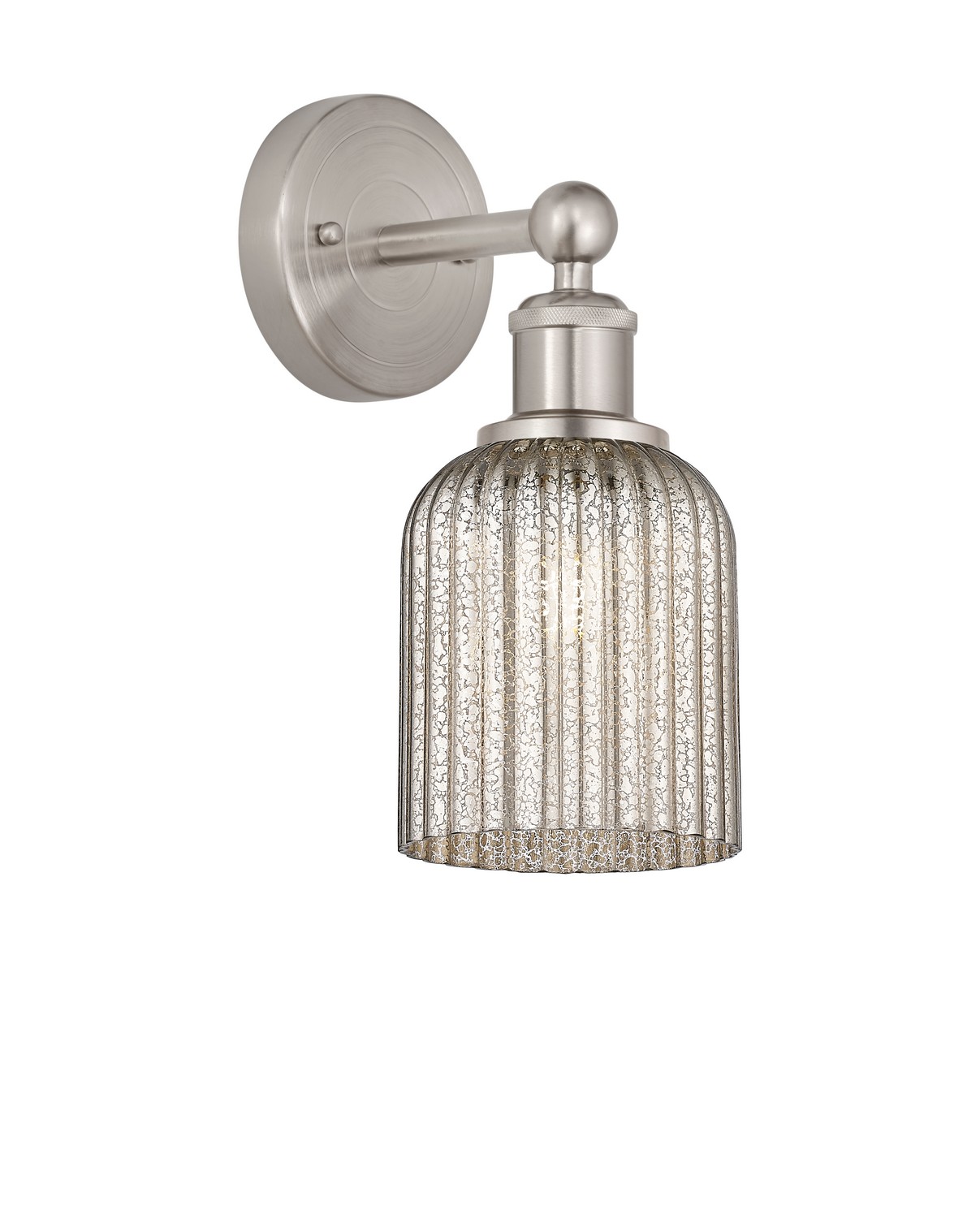 One Light Wall Sconce by Innovations - Edison Collection, Brushed Satin Nickel Finish - 616-1W-SN-G559-5ME