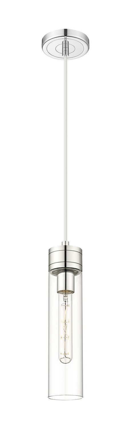 One Light Mini Pendant by Innovations - Downtown Urban Collection, Polished Chrome Finish - 617-1P-PC-G617-11CL