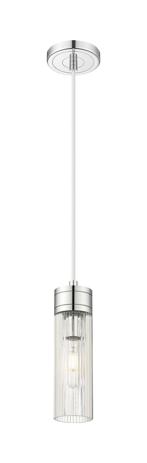 One Light Mini Pendant by Innovations - Downtown Urban Collection, Polished Chrome Finish - 617-1P-PC-G617-8SCL