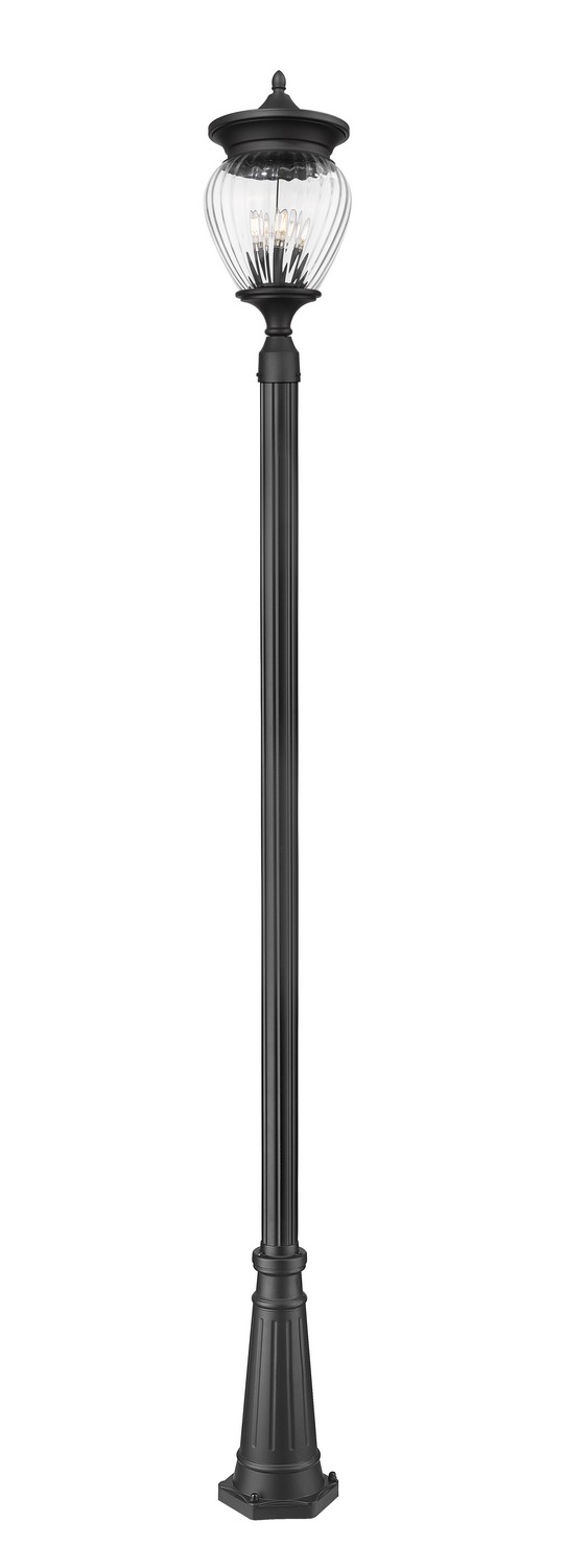 Black Outdoor Post … - image