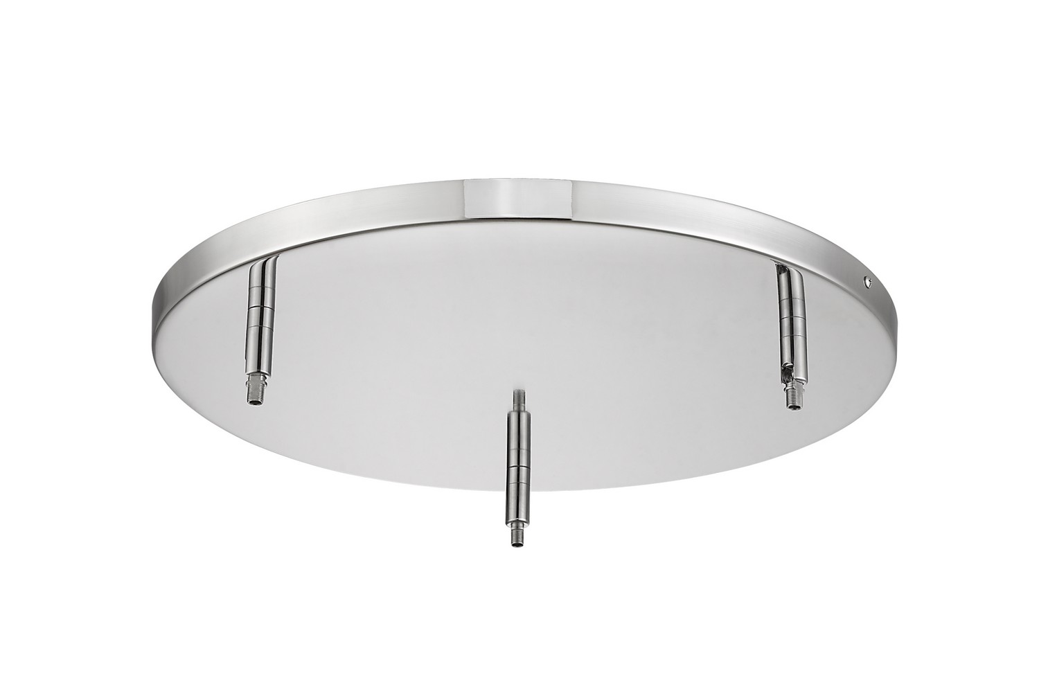 Three Light Ceiling Plate by Z-Lite - Multi Point Canopy Collection, Chrome Finish - CP1803-CH