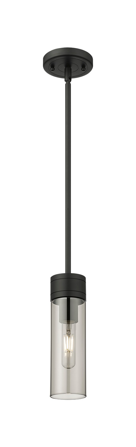 One Light Mini Pendant by Innovations - Downtown Urban Collection, Matte Black Finish - 617-1S-BK-G617-8SM