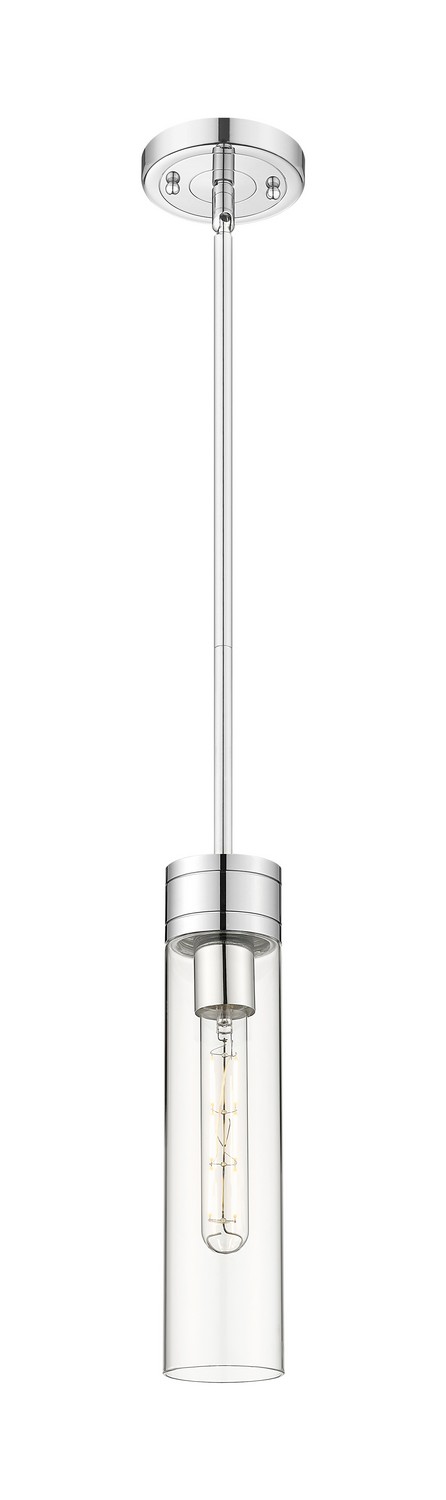 One Light Mini Pendant by Innovations - Downtown Urban Collection, Polished Chrome Finish - 617-1S-PC-G617-11CL