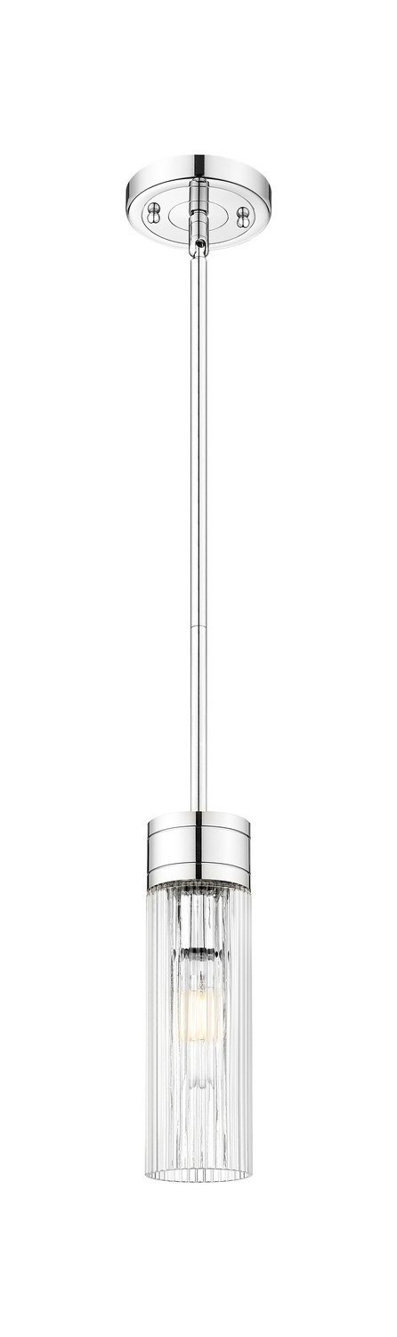 One Light Mini Pendant by Innovations - Downtown Urban Collection, Polished Chrome Finish - 617-1S-PC-G617-8SCL