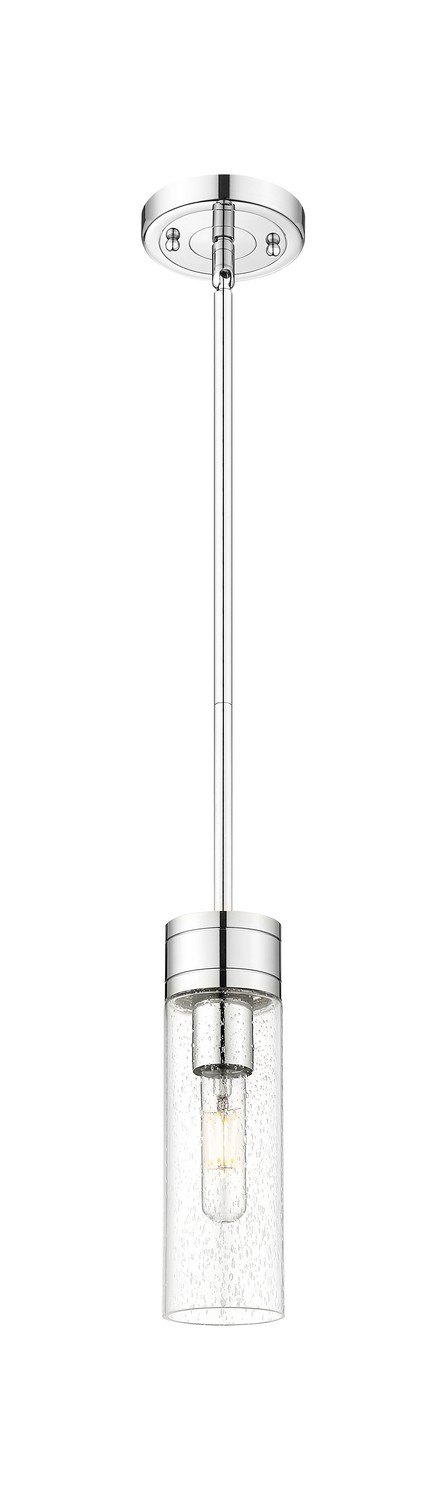 One Light Mini Pendant by Innovations - Downtown Urban Collection, Polished Chrome Finish - 617-1S-PC-G617-8SDY